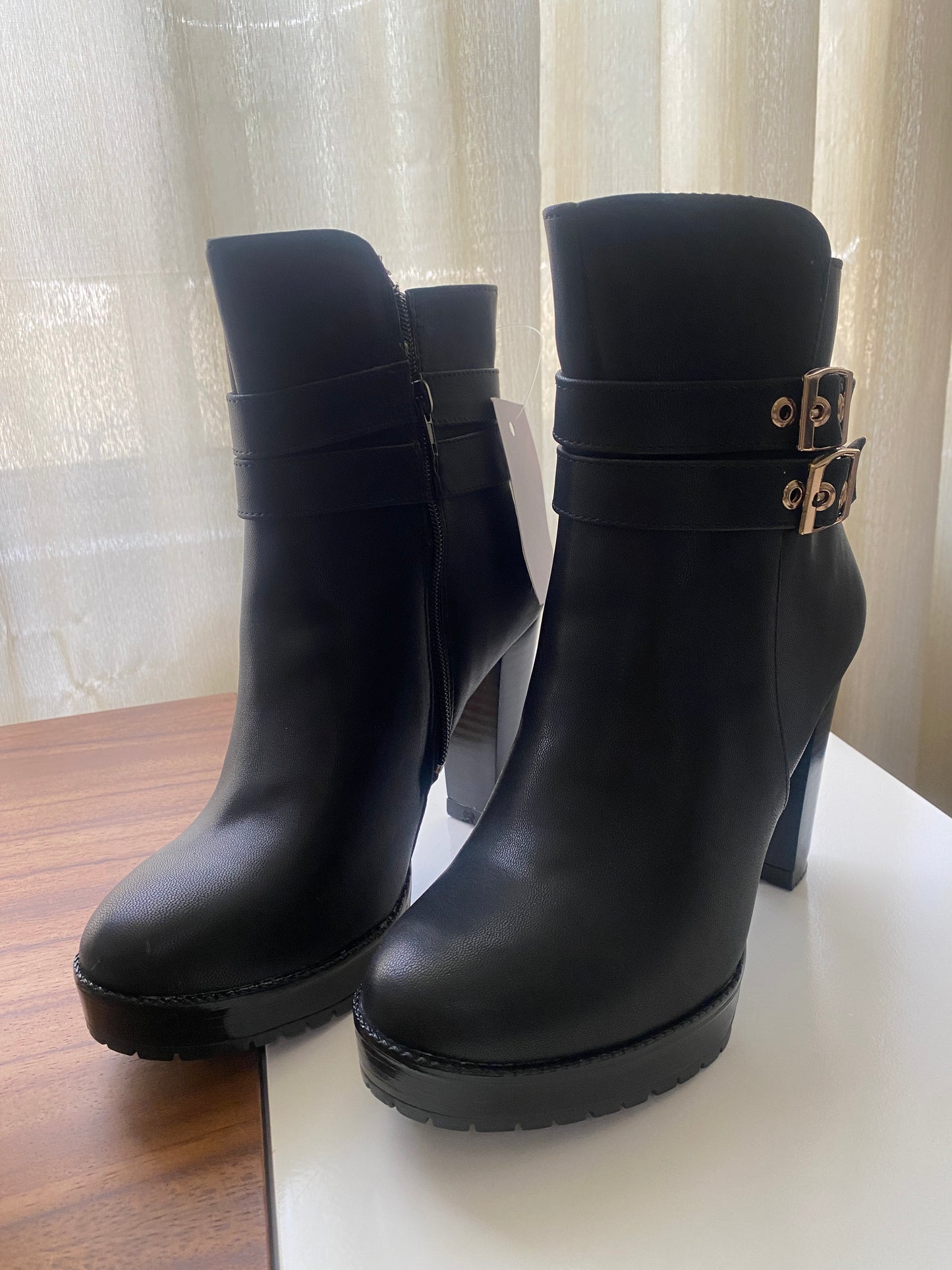 Botas negras, Talla 25Mx , Mujer