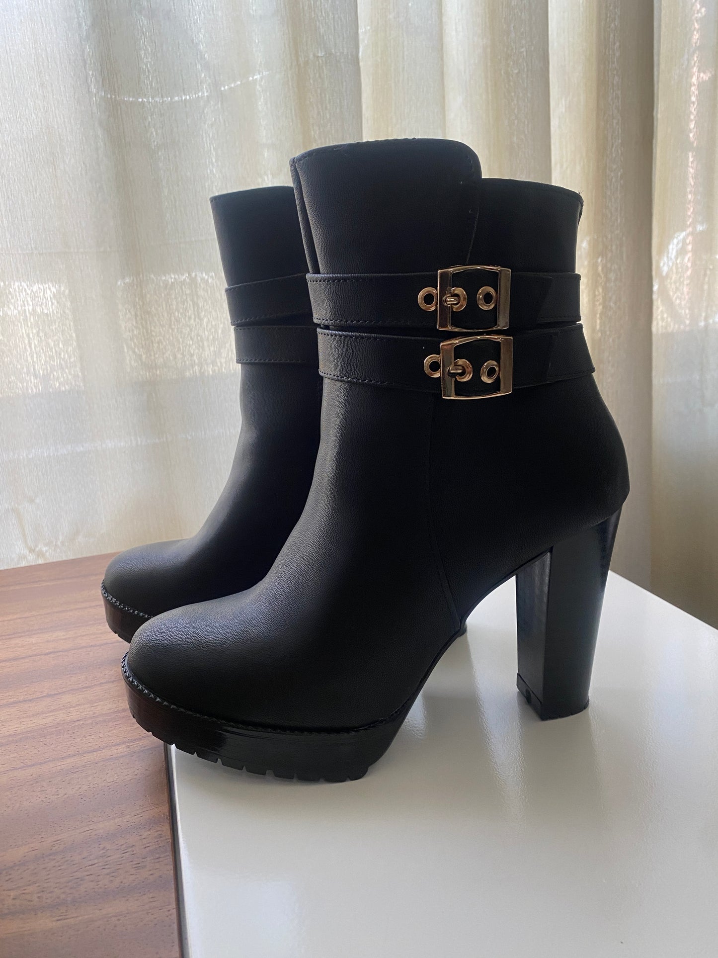Botas negras, Talla 25Mx , Mujer