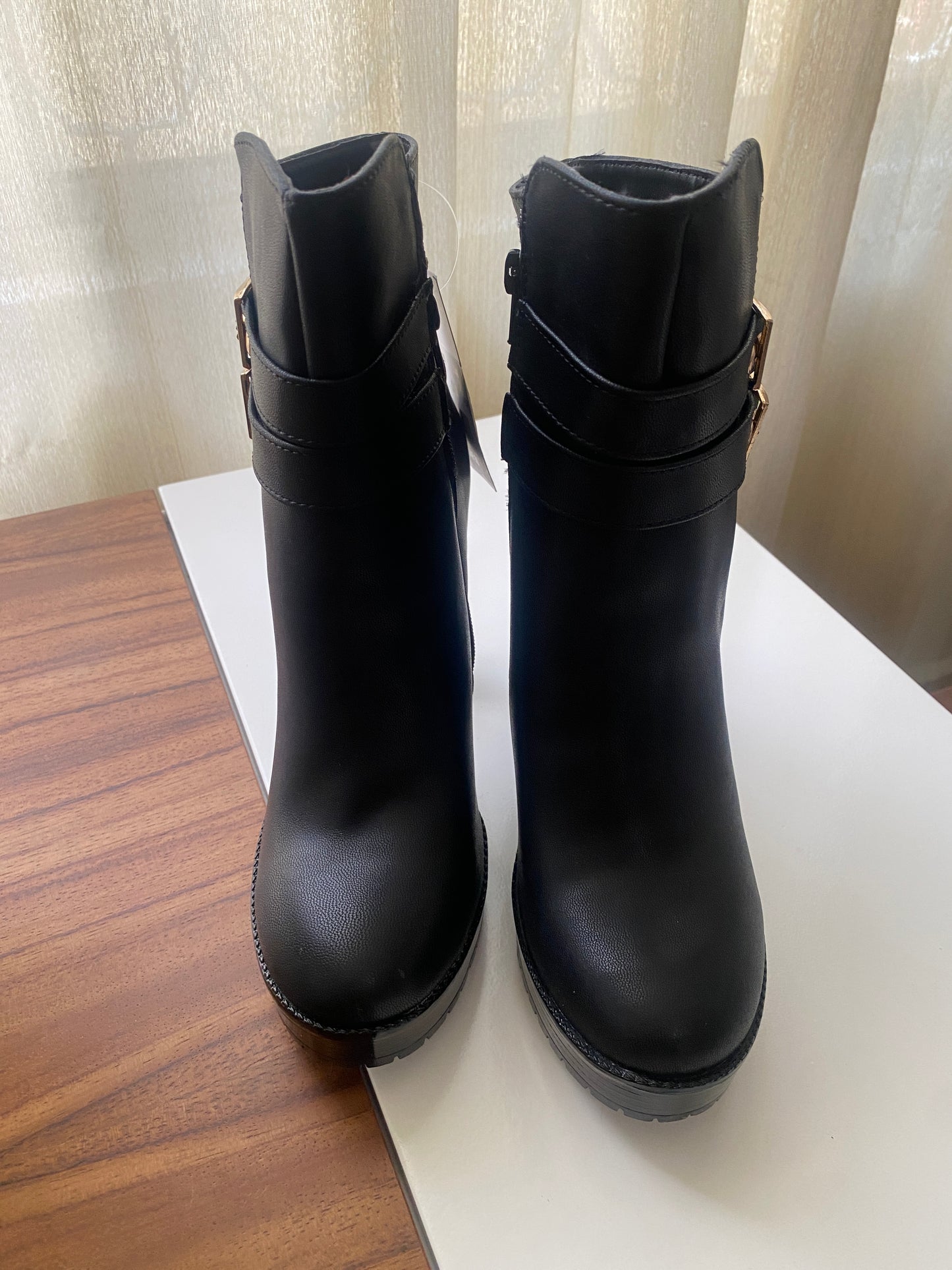 Botas negras, Talla 25Mx , Mujer