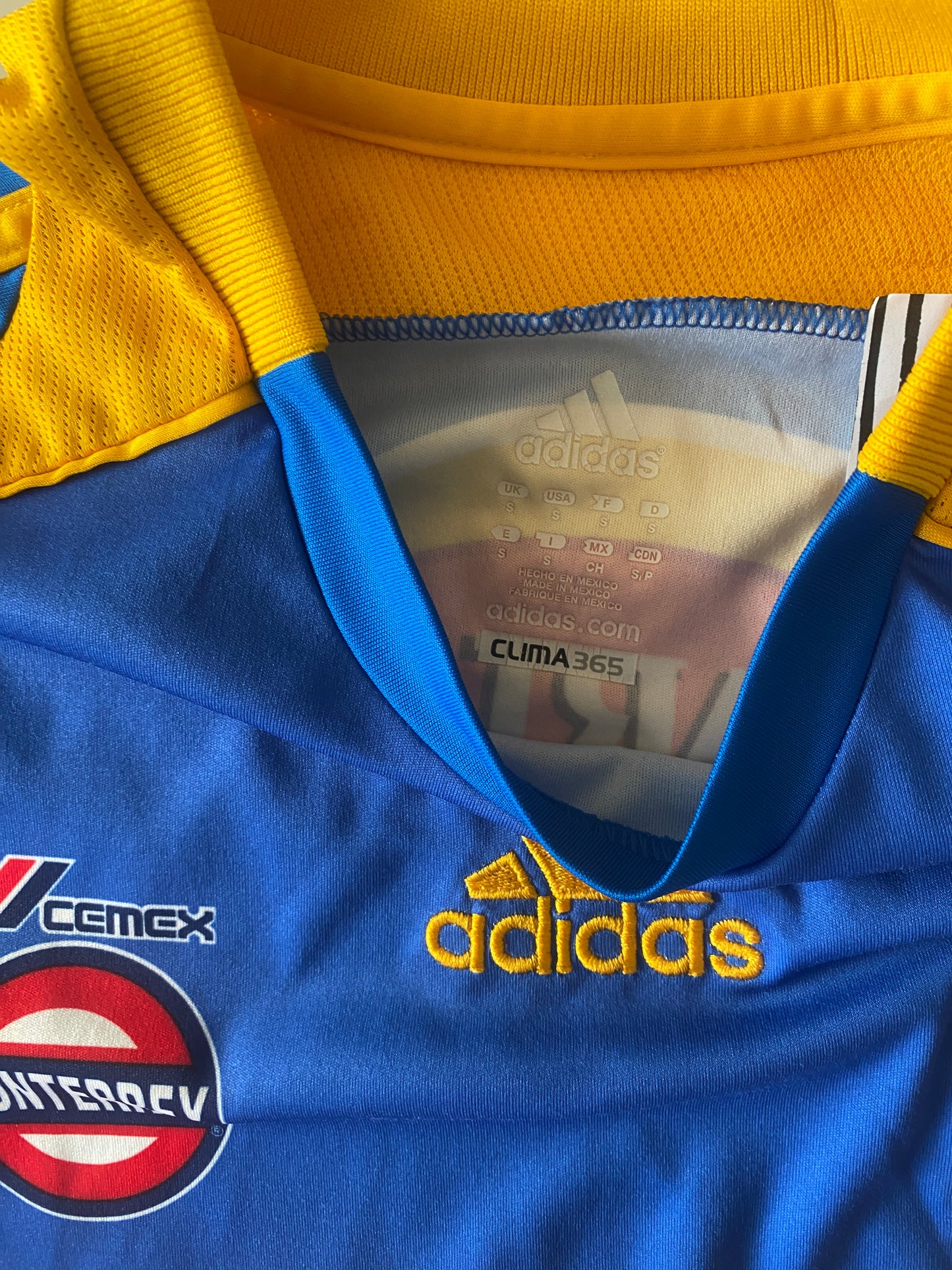 Camisa de Tigres oficial, Talla S, Hombre
