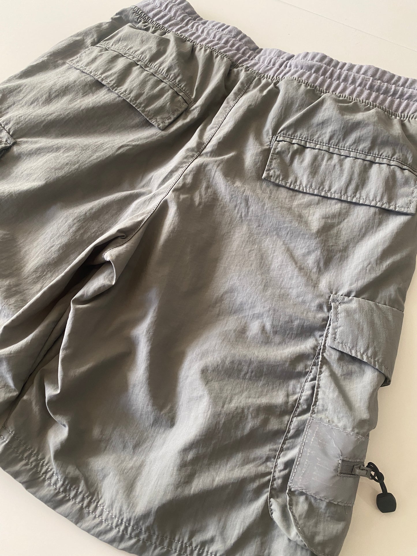 Shorts tipo cargo verde, Talla XS, Hombre