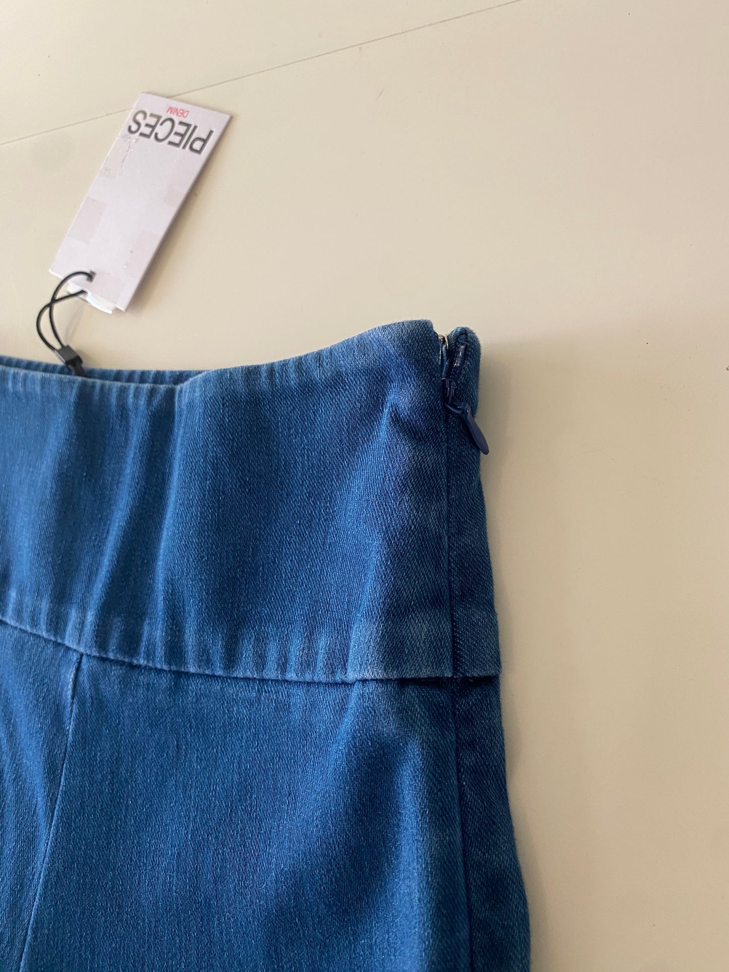 Biker shorts mezclilla, Talla XS, Mujer