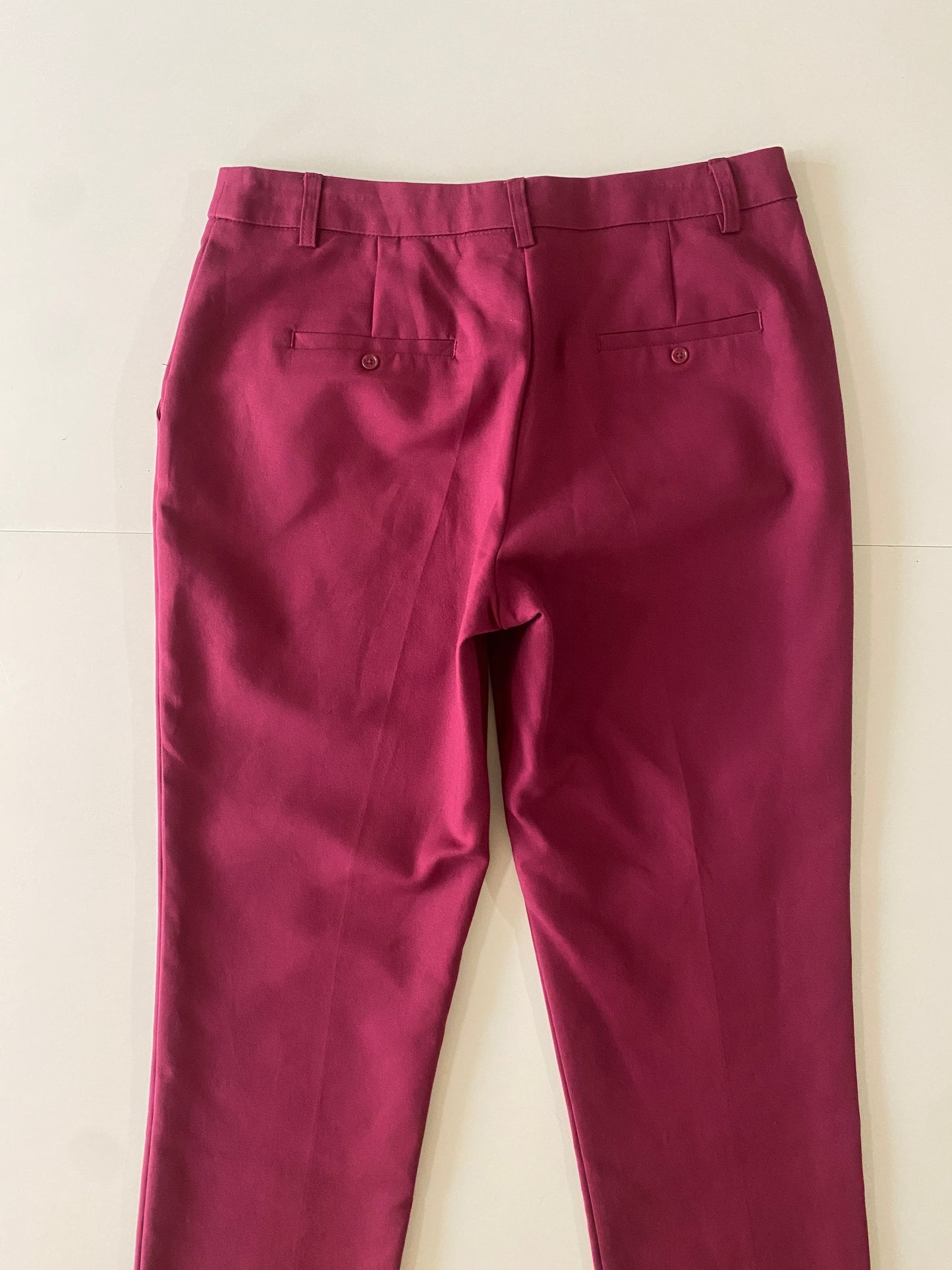 Pantalones de vestir guindos, Talla 5, Mujer