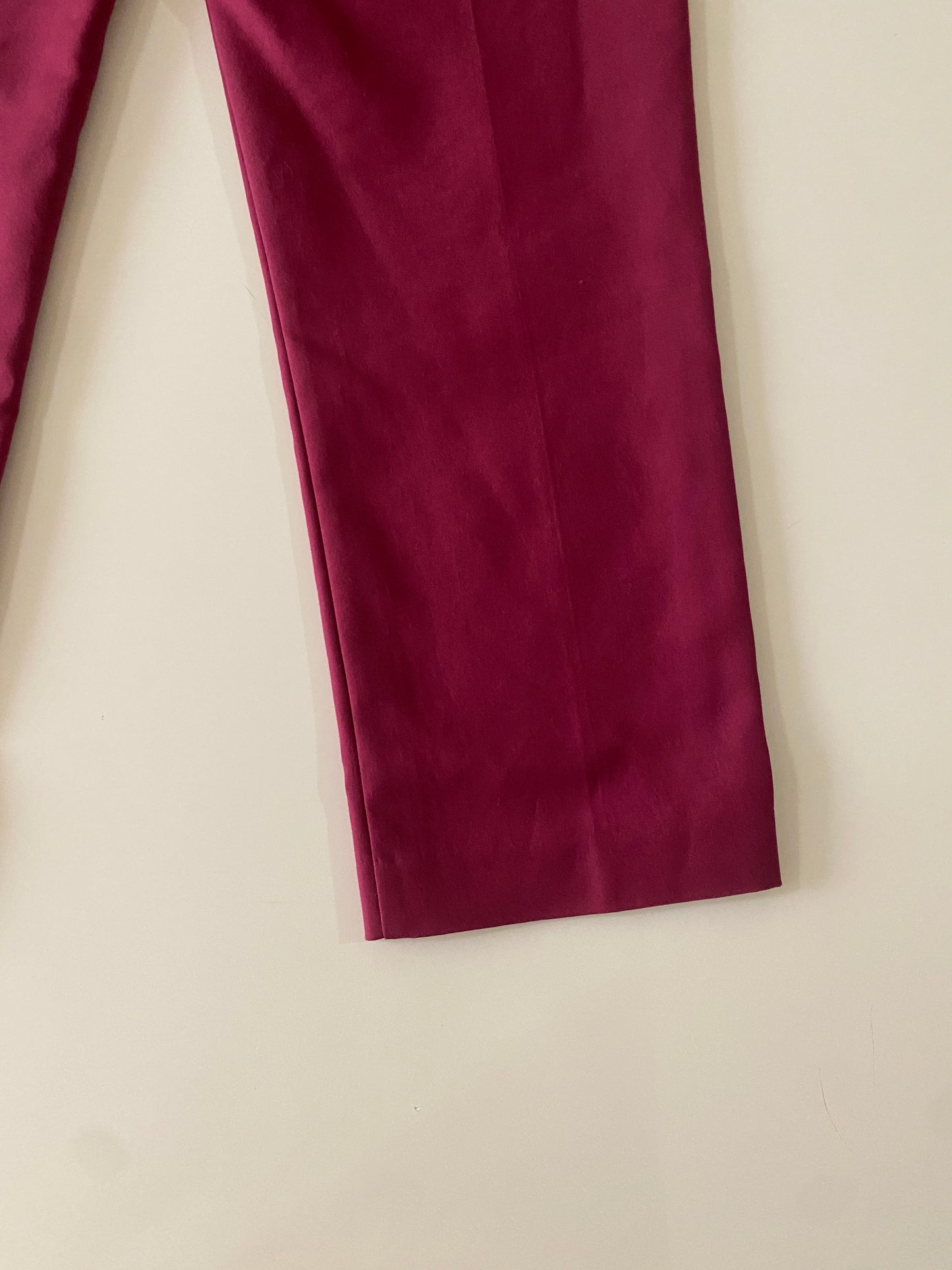 Pantalones de vestir guindos, Talla 5, Mujer