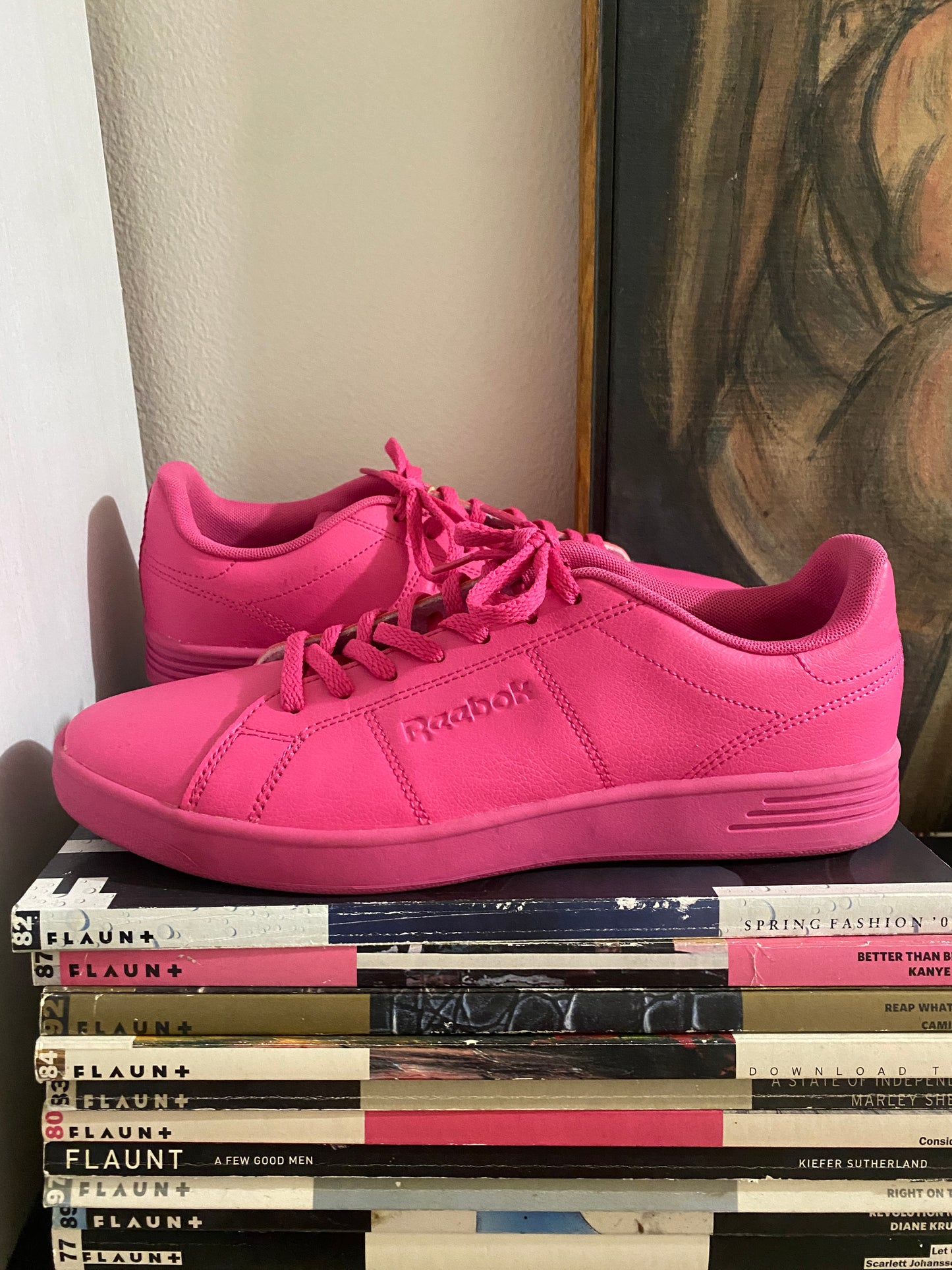 Tenis Reebok Rosas, Mujer, Talla 9.5 Eua 26.5Mx
