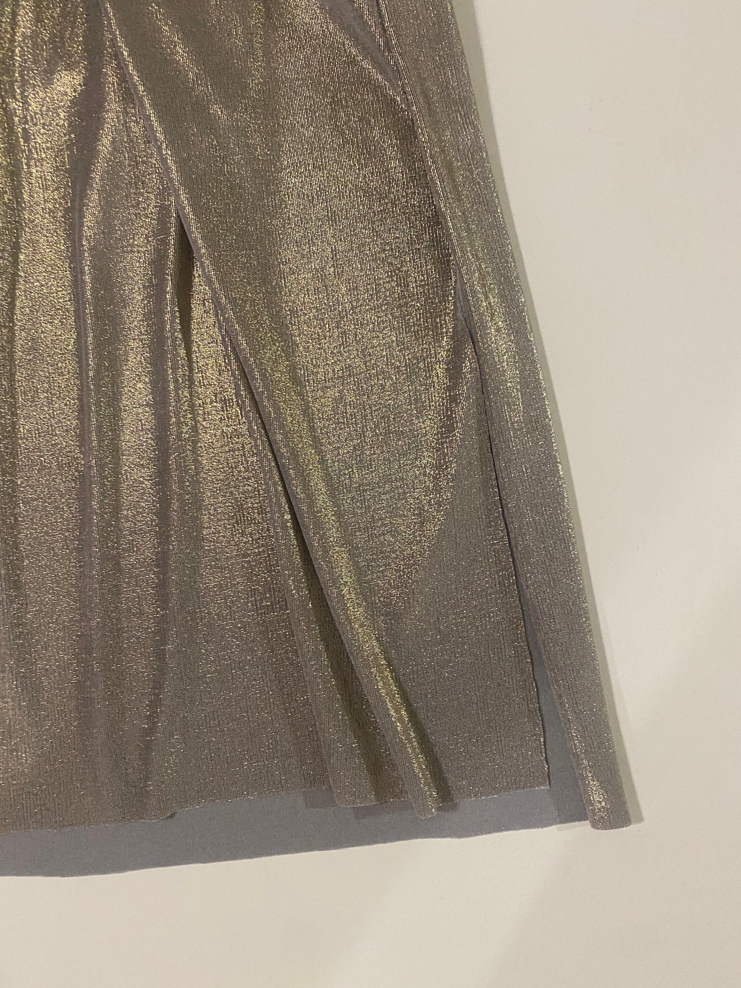Vestido Dorado, talla S