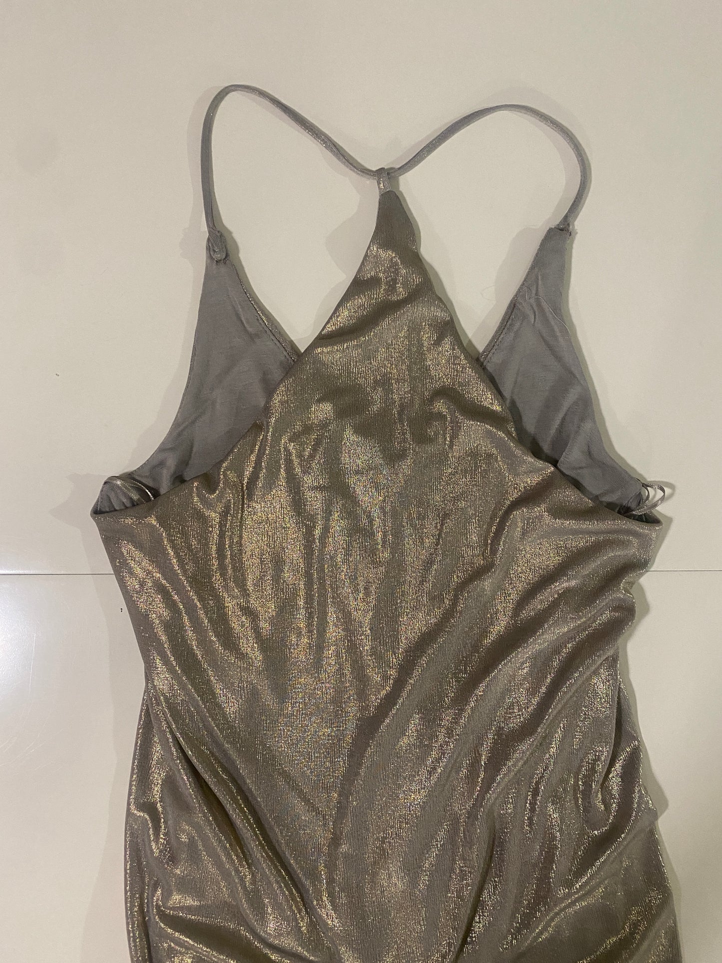 Vestido Dorado, talla S