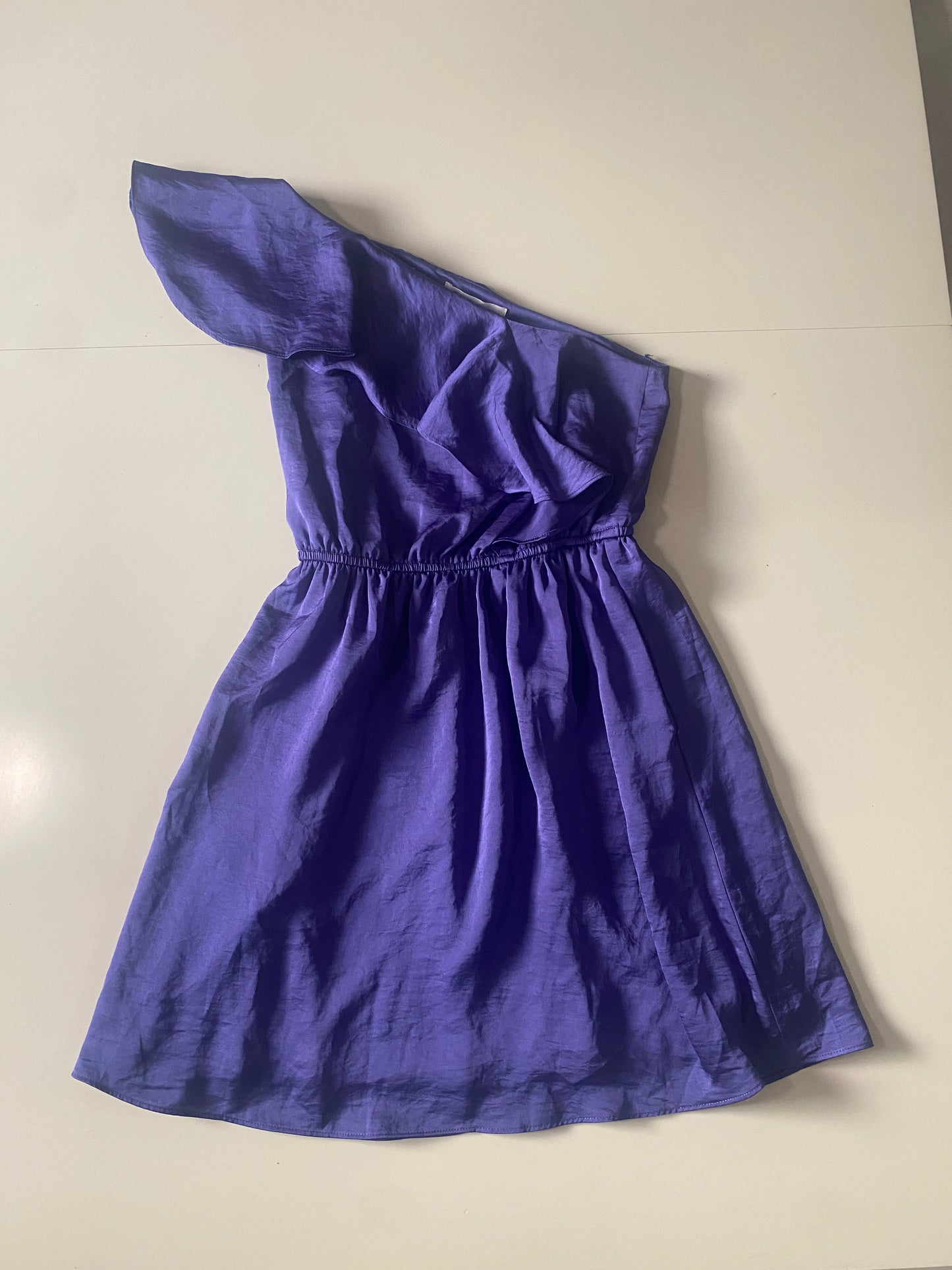 Vestido asimetrico, Talla XS