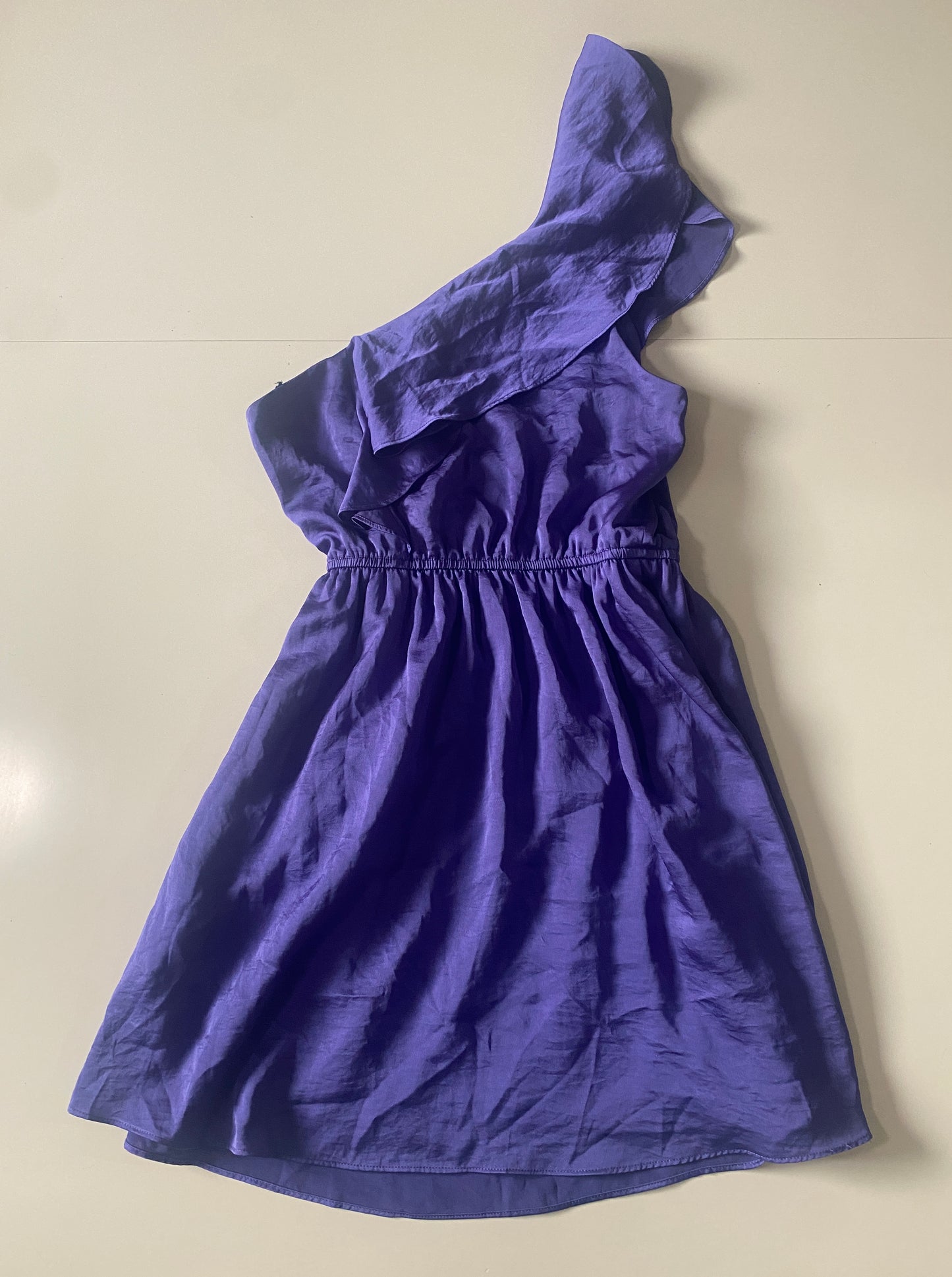 Vestido asimetrico, Talla XS