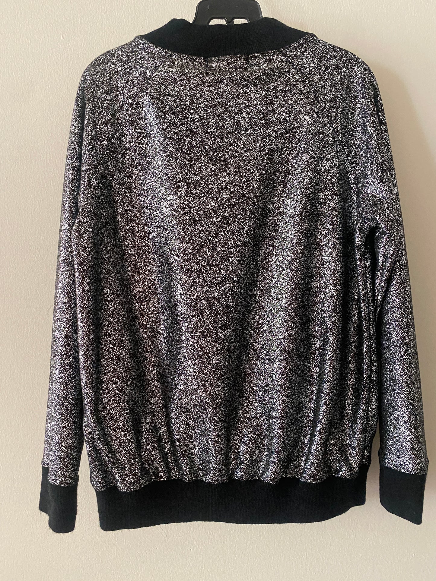 Chaqueta ligera plateada, Talla M