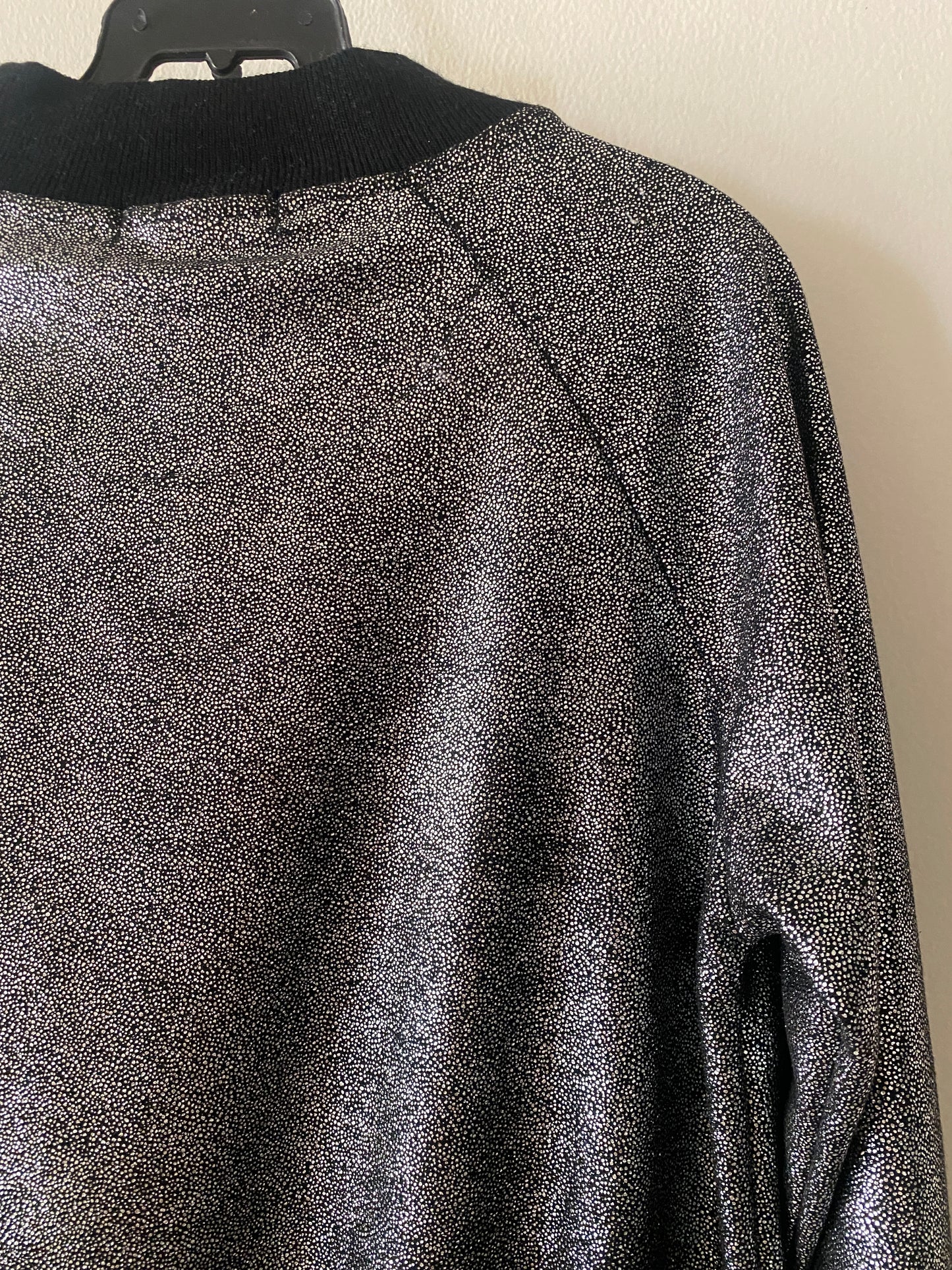 Chaqueta ligera plateada, Talla M