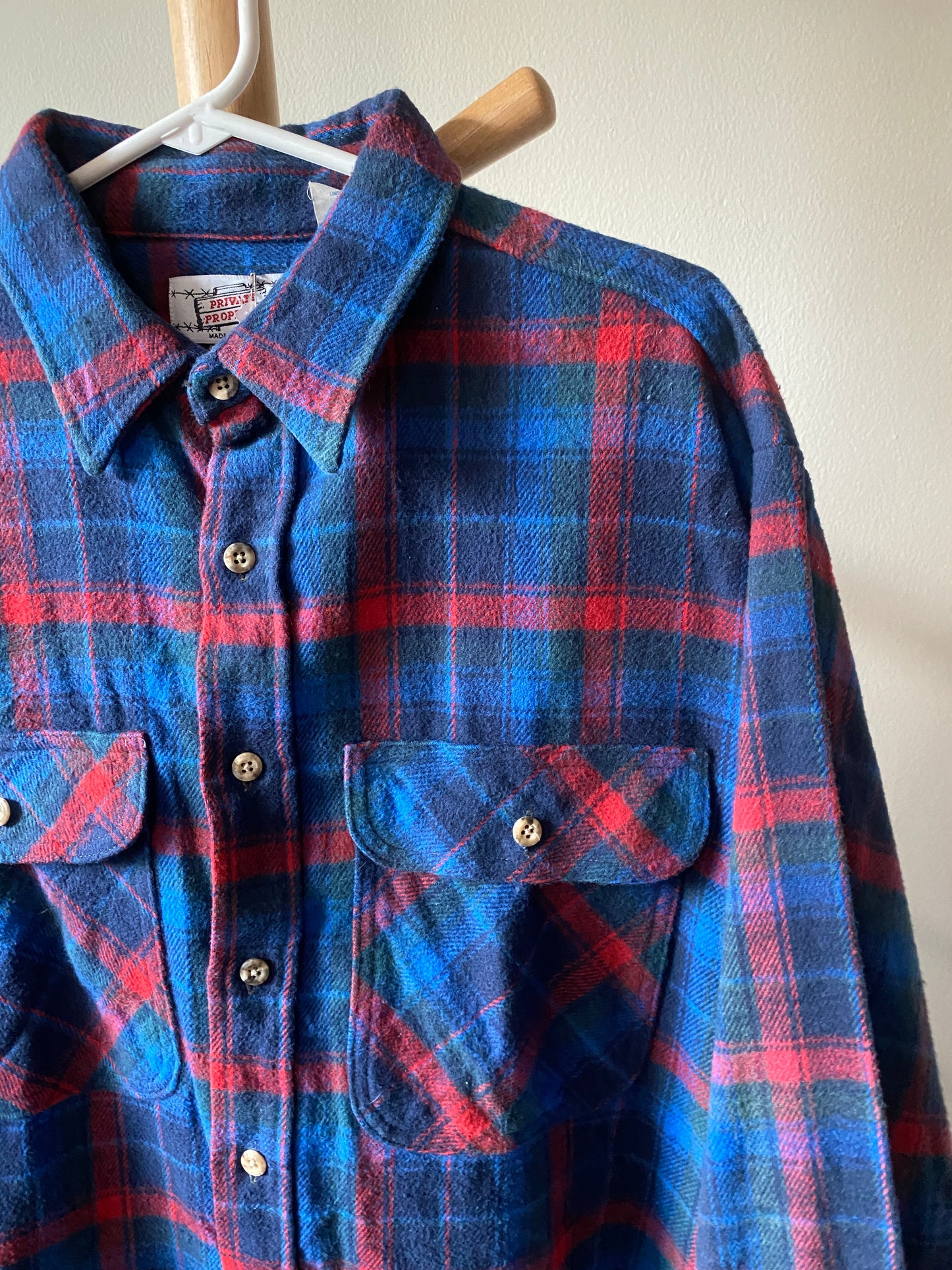 Camisa de franela