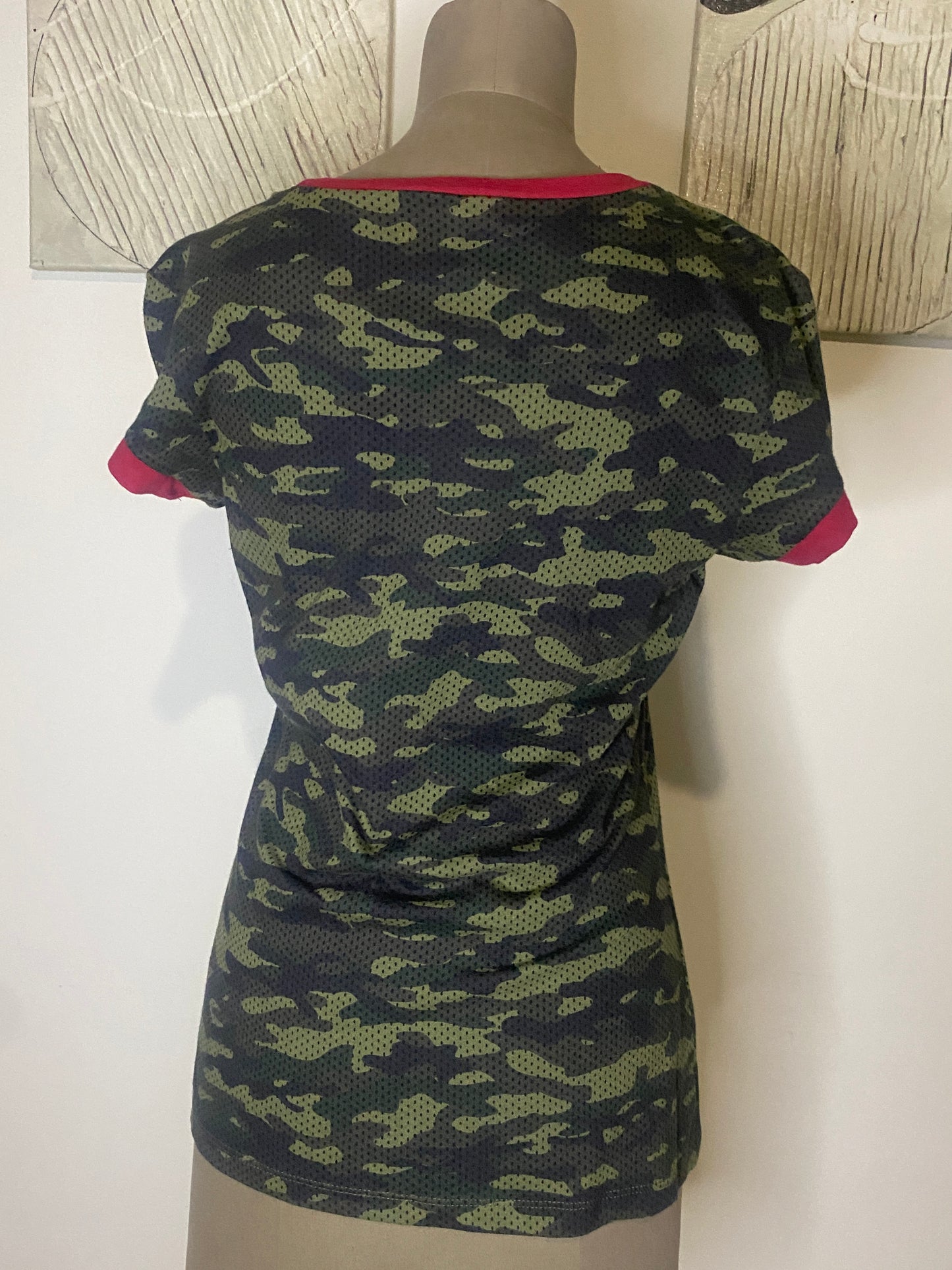 Playera camuflaje, Talla M