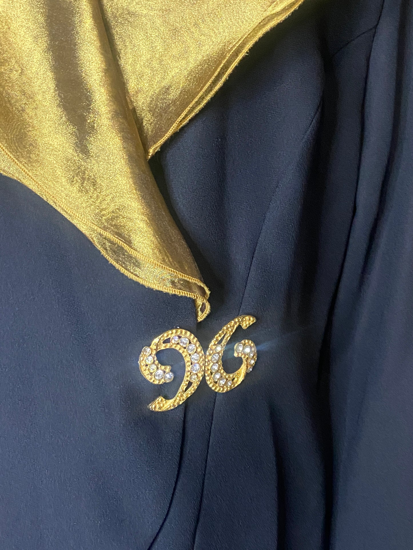 Saco con solapa traslucida, Talla XL, Mujer