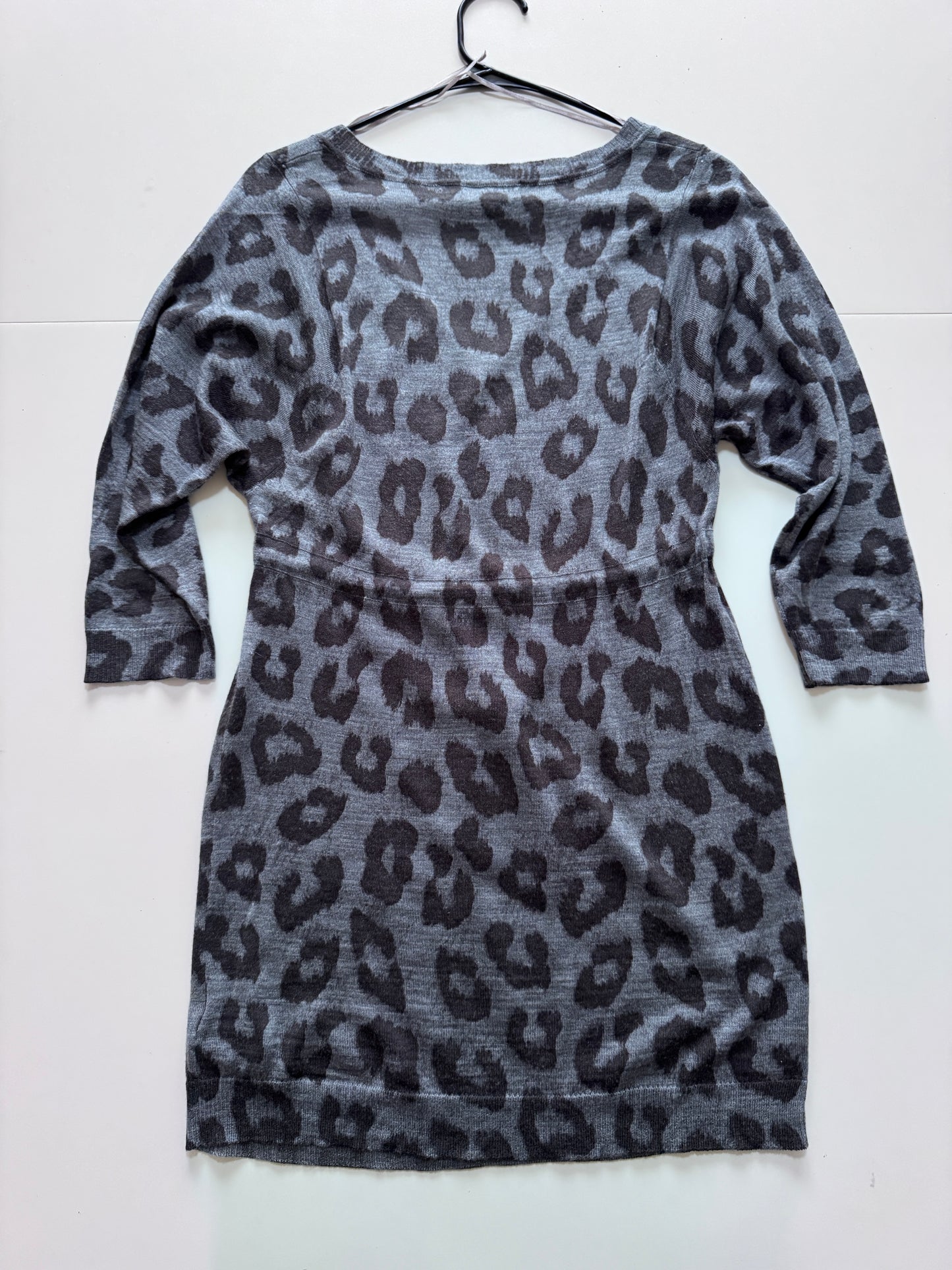 Vestido tejido estampado animal print, Talla M, Mujer, Love 21