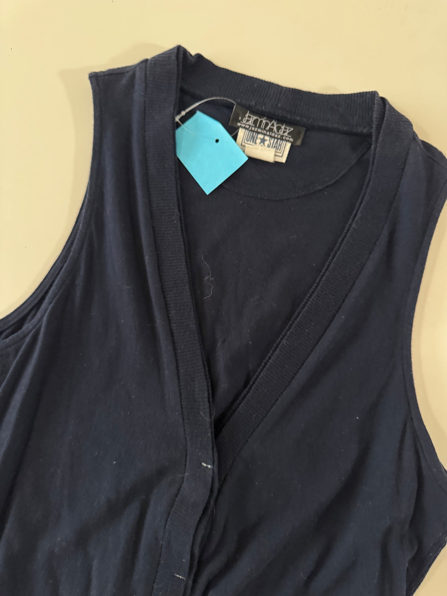 Chaleco azul marino, Mujer, Talla Xs, One Star