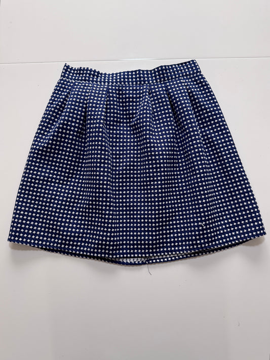 Falda azul marino, Talla M, Mujer