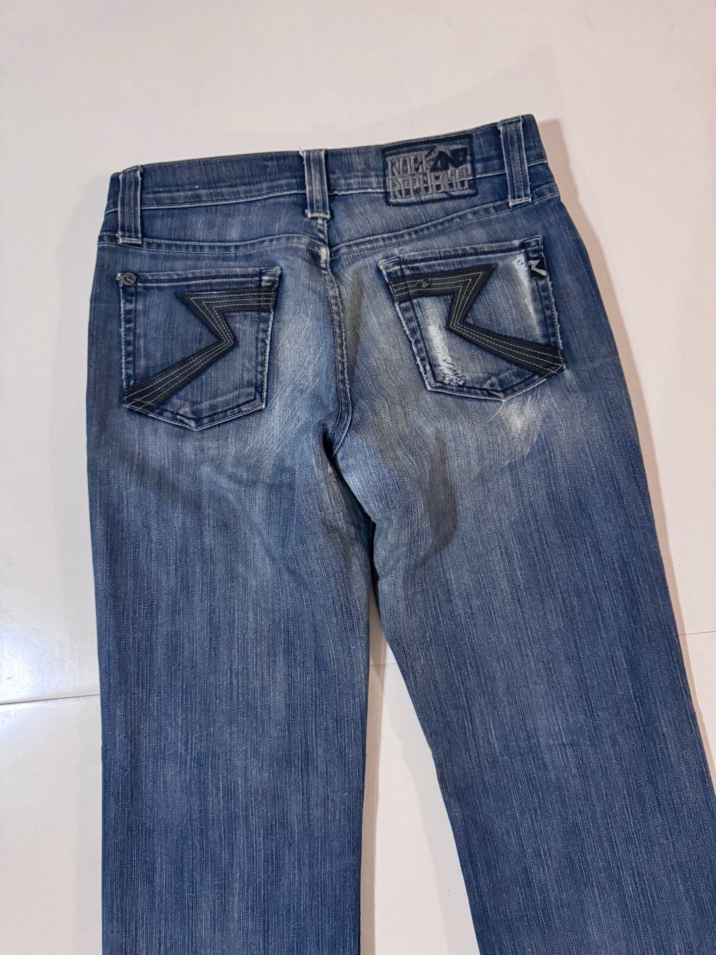 Jeans Y2K, Hombre, Talla 30, Rock & Republic