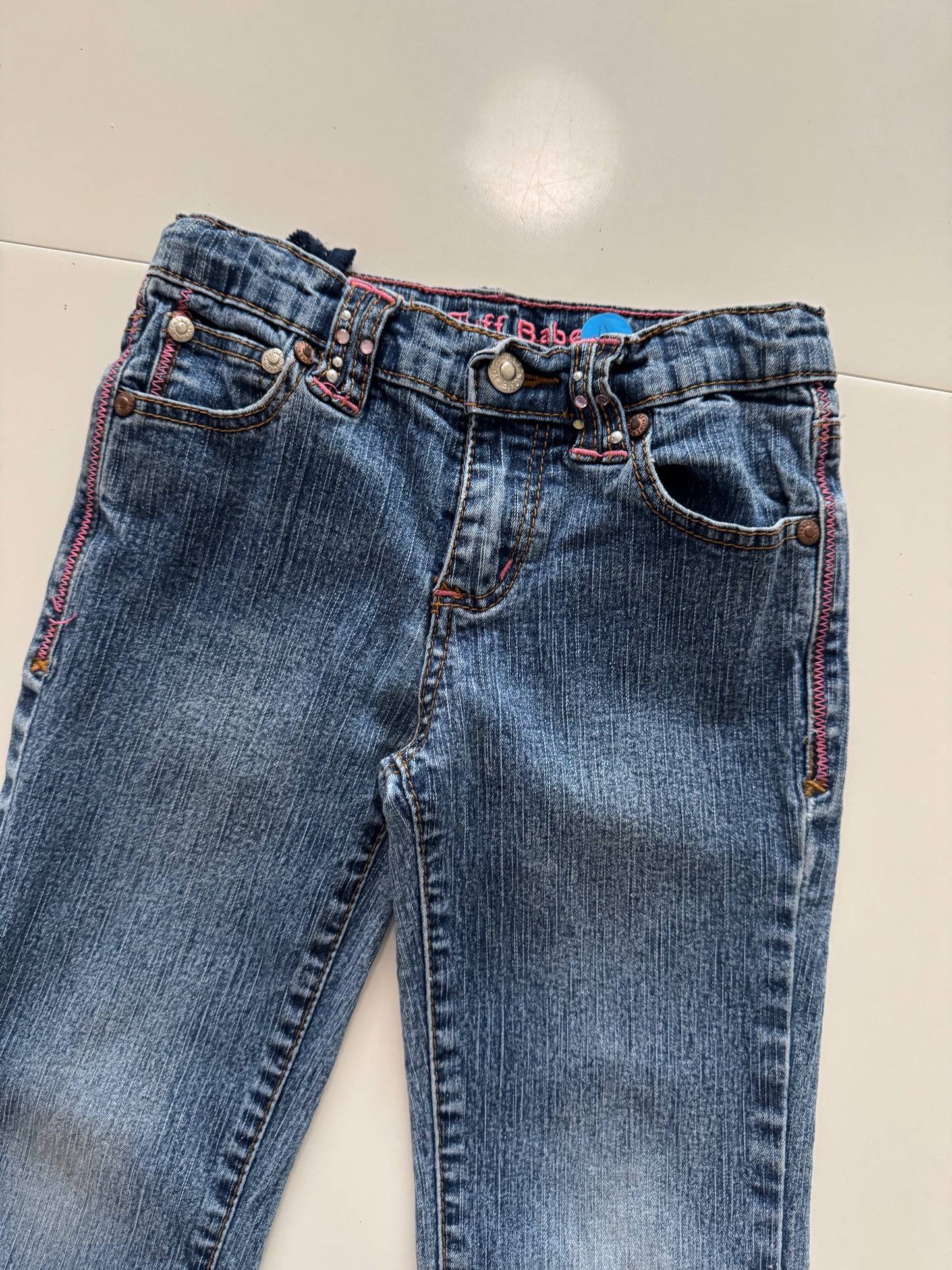 Jeans, Talla 4 niña, One Tuff Babe