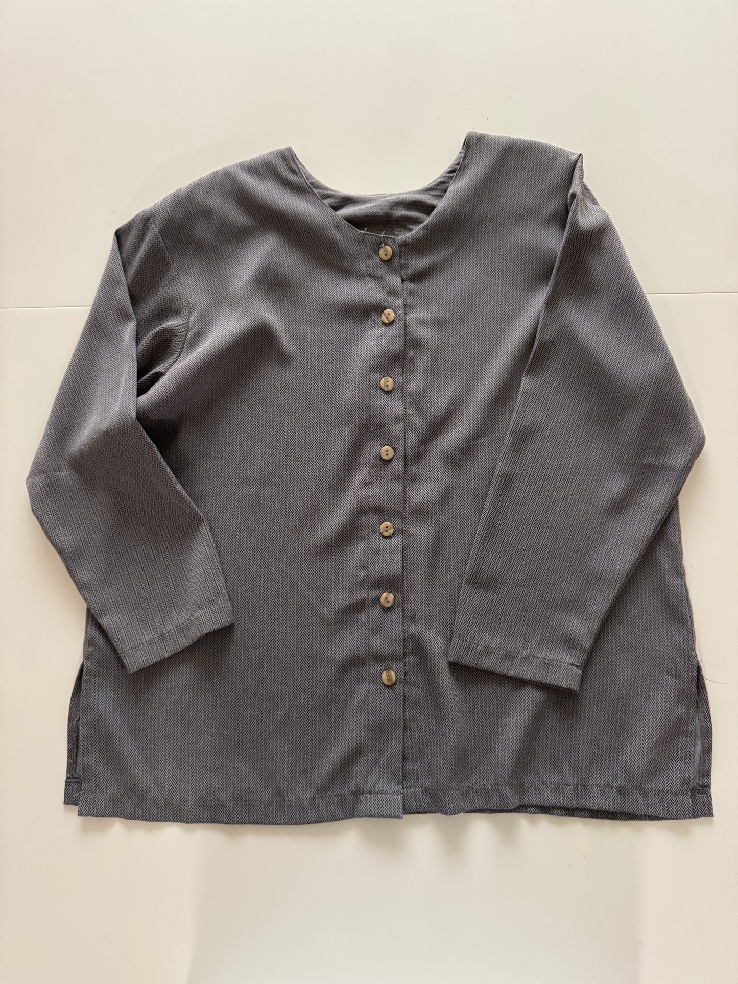 Blusa estampado espiga, Talla L, Mujer, Gio Canalle