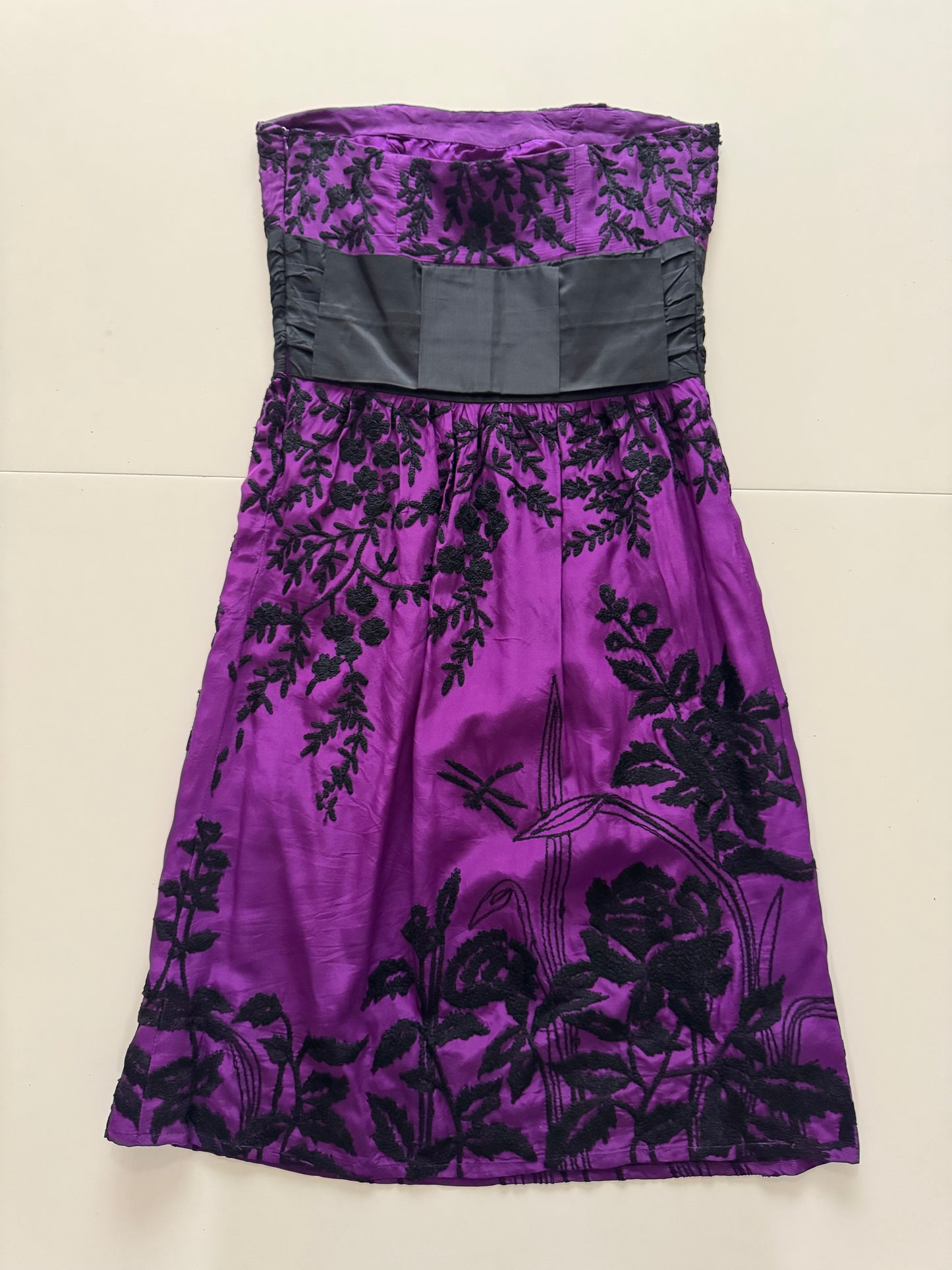 Vestido morado, Talla 6, Mujer, Tracy Resse