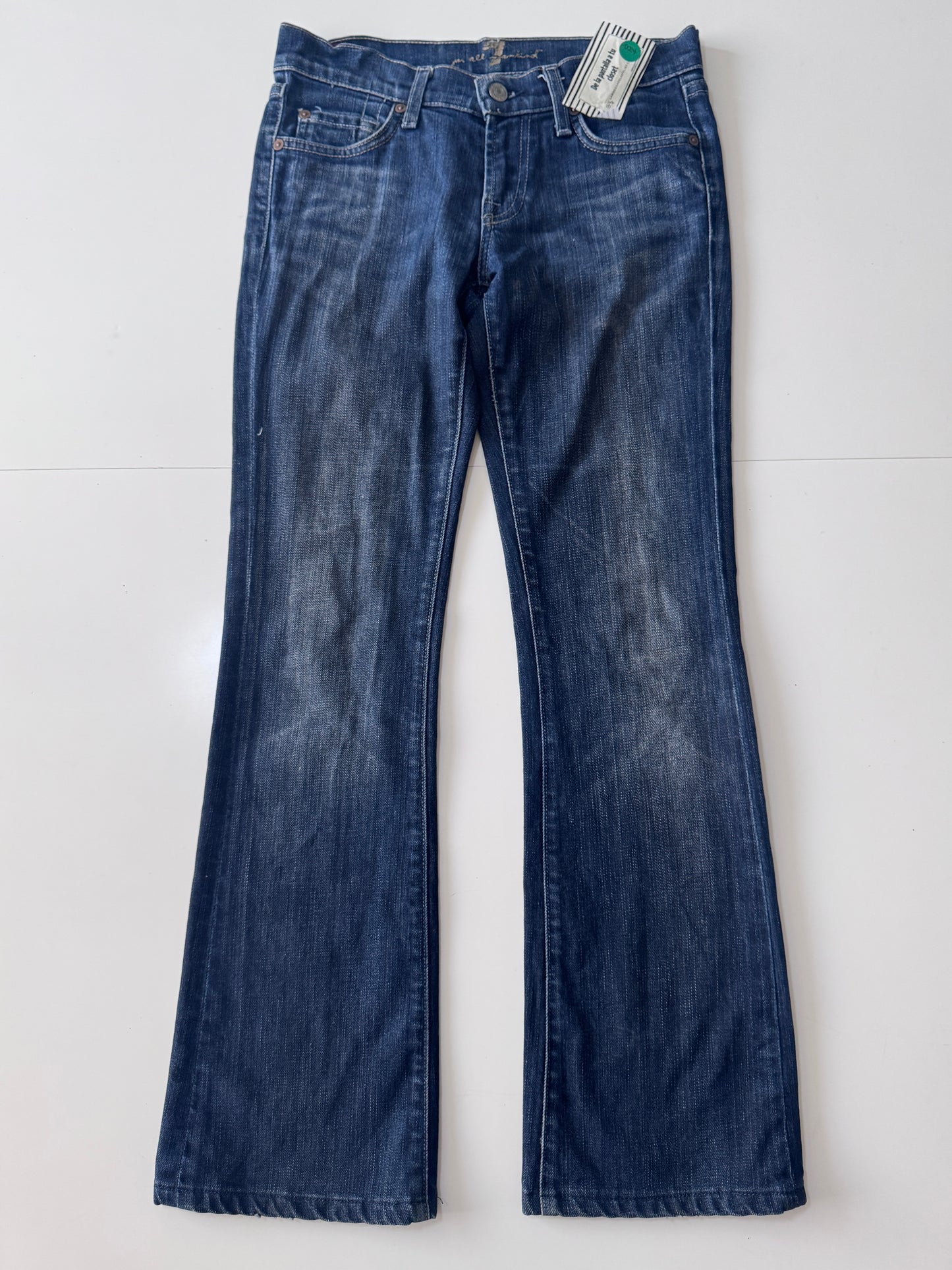 Jeans low rise, Talla 26, Mujer, Seven