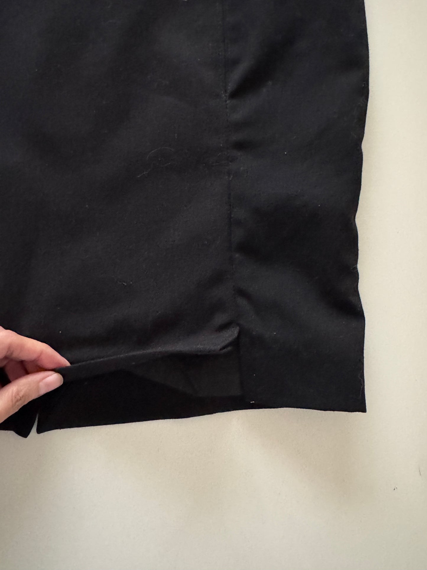 Falda negra, Talla 2, S, Mujer, Express