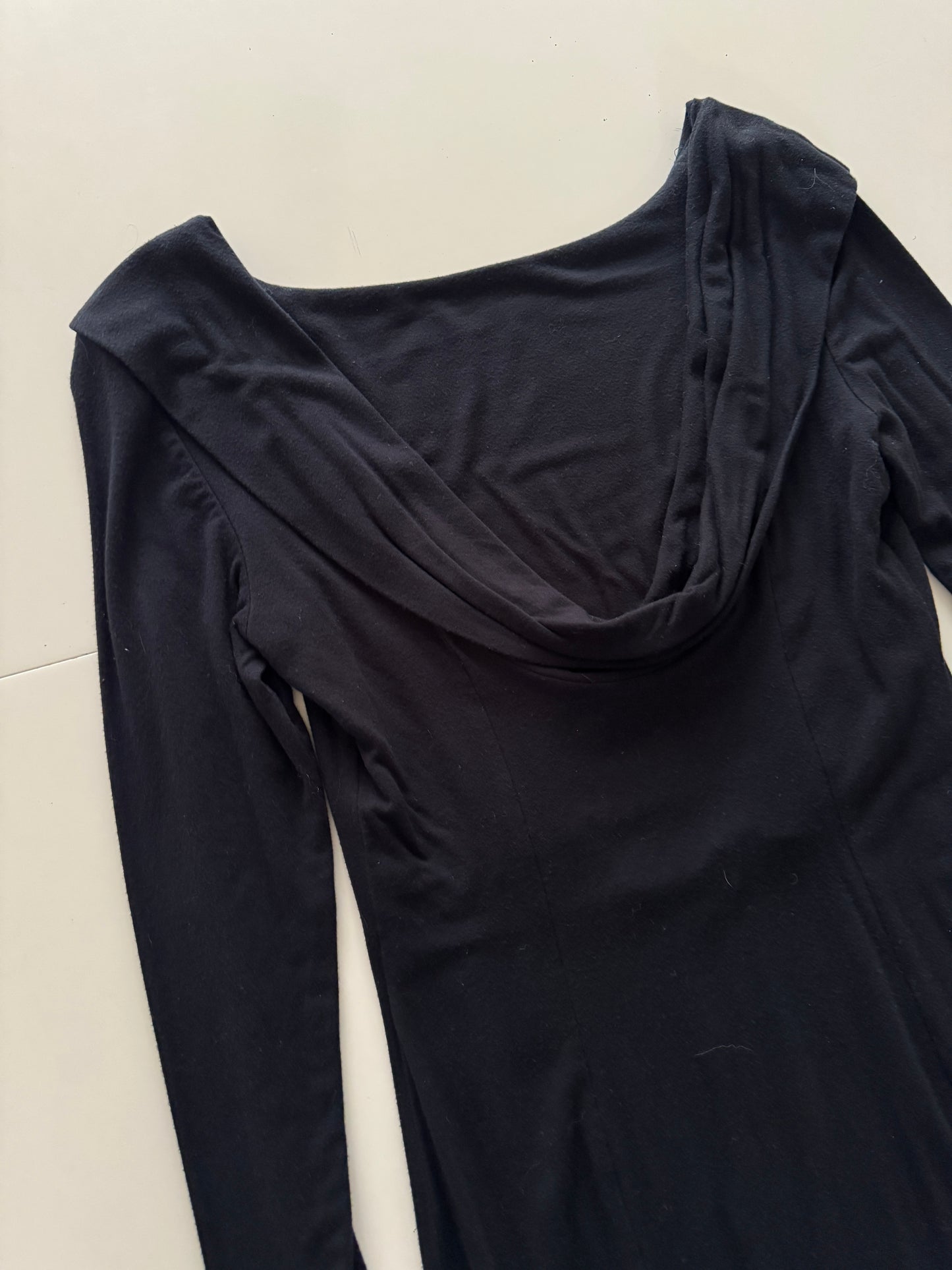 Vestido negro ajustado, Talla S, Mujer, Vanity