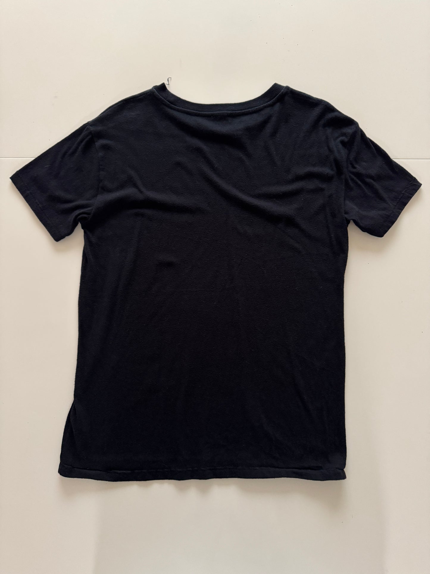 Playera negra lisa, Talla s, Mujer, wildfree