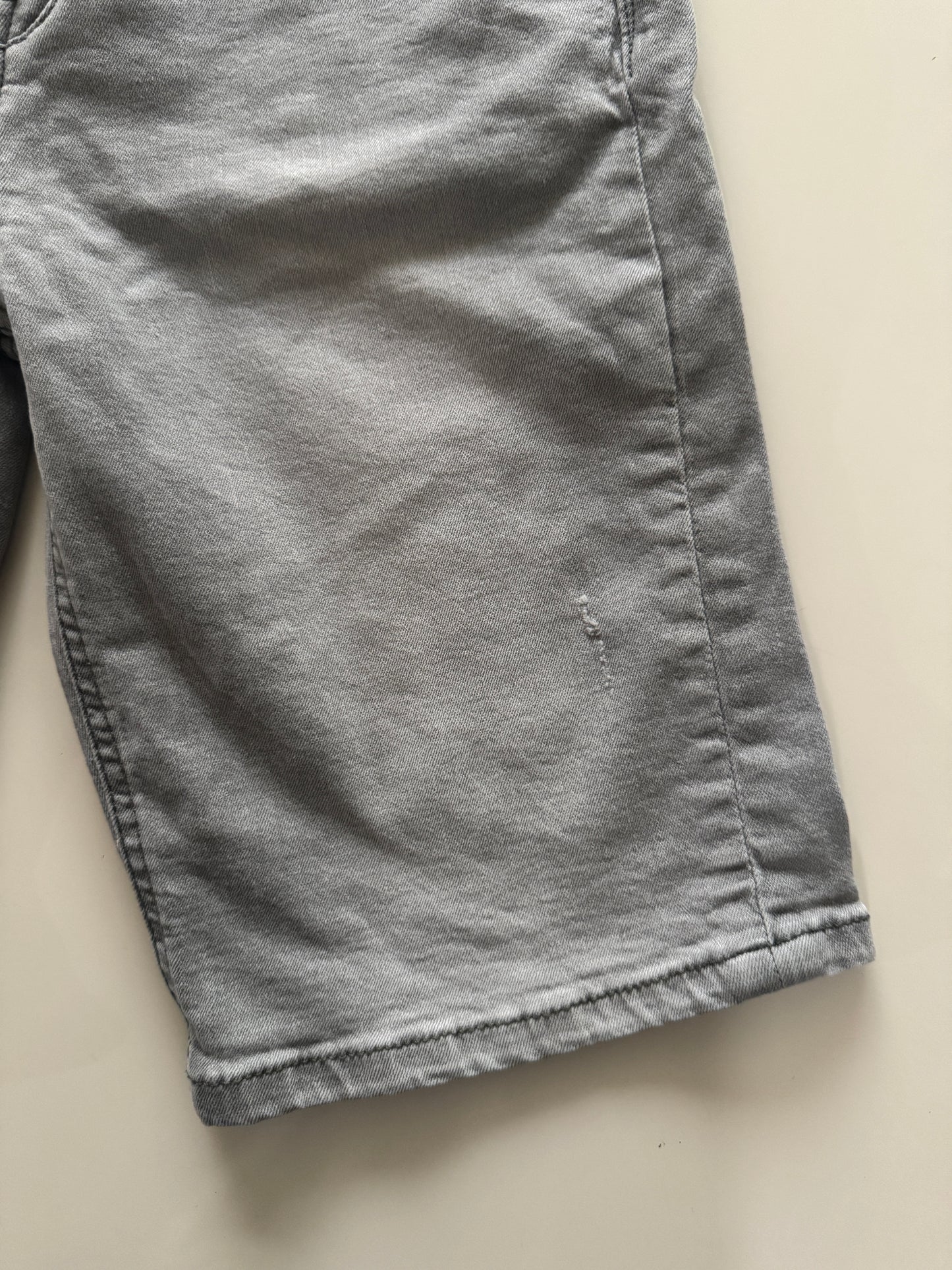 Shorts mezclilla grises, Talla 30W, Springfield, Hombre