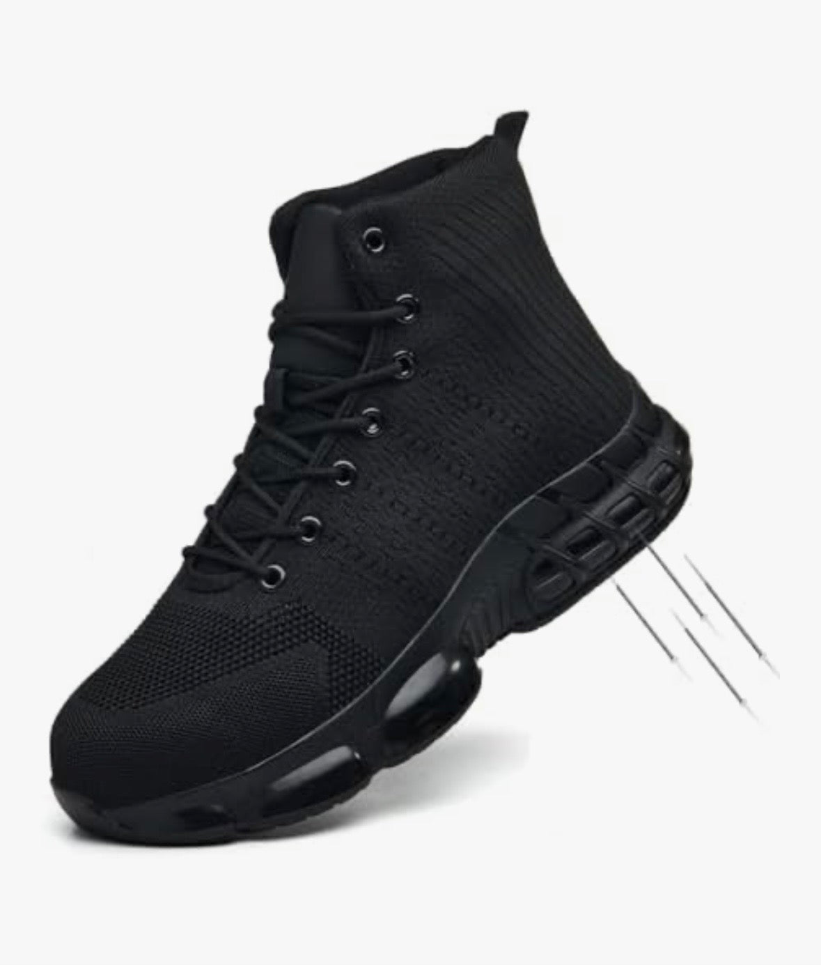 Tenis de seguridad industrial, Talla 7.5Mx, Hombre, Mofeele