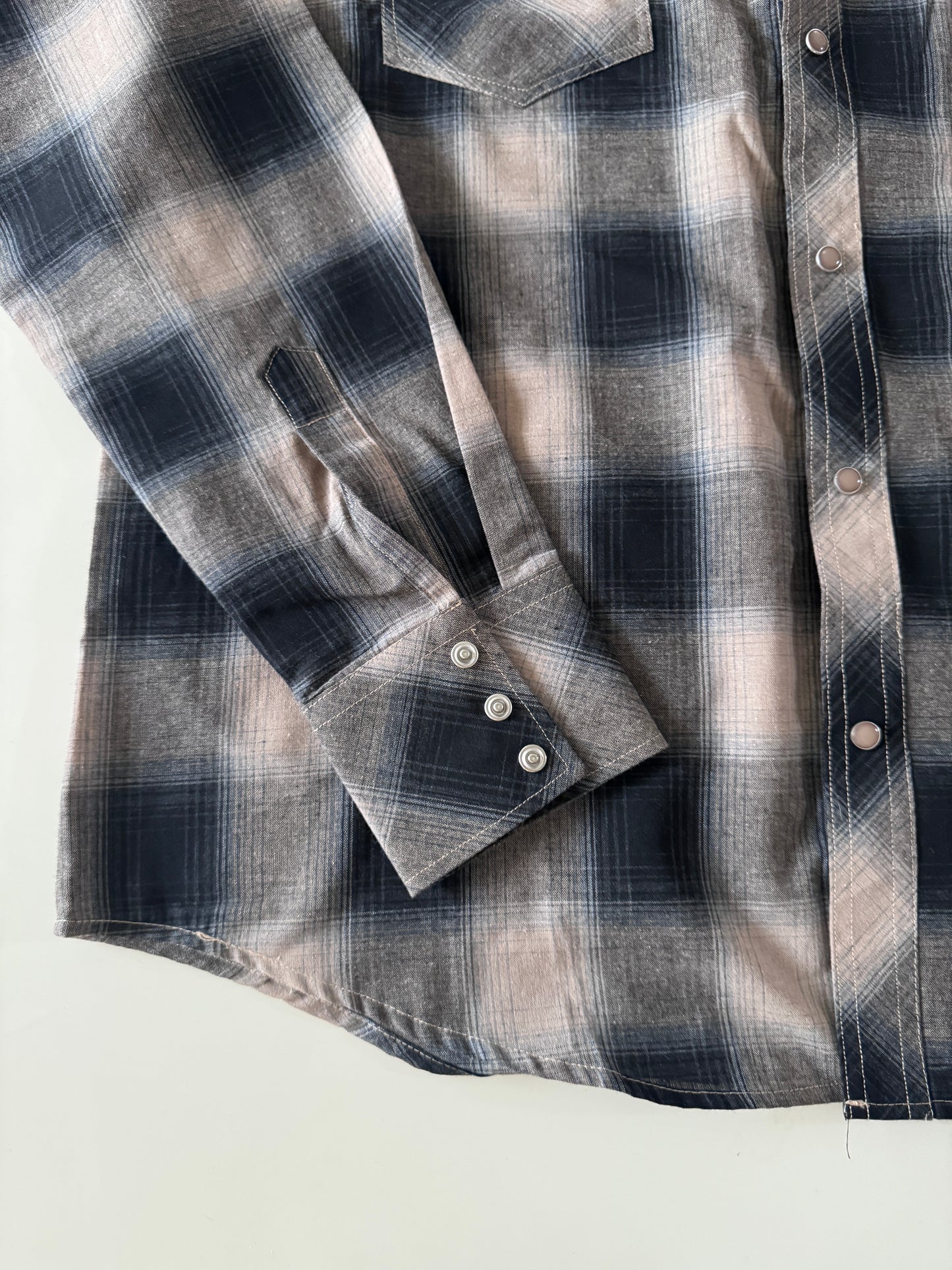 Camisa vaquera café, Talla XL, Hombre, Kracto