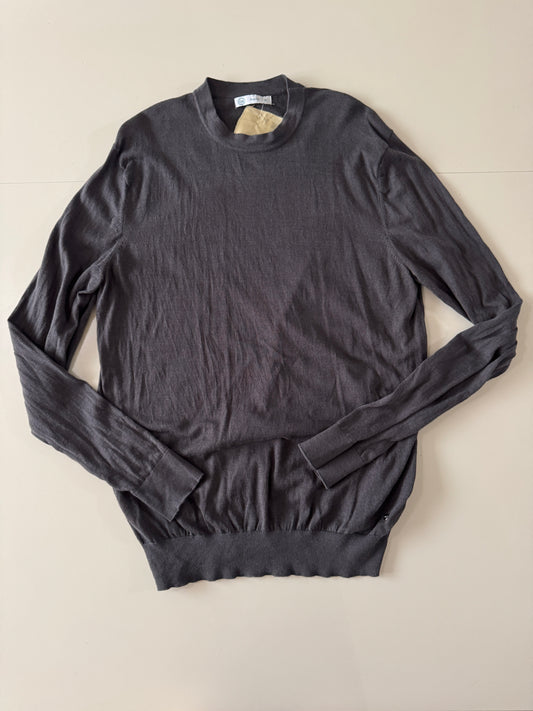 Cardigan tejida gris, Talla M, Hombre, C&A