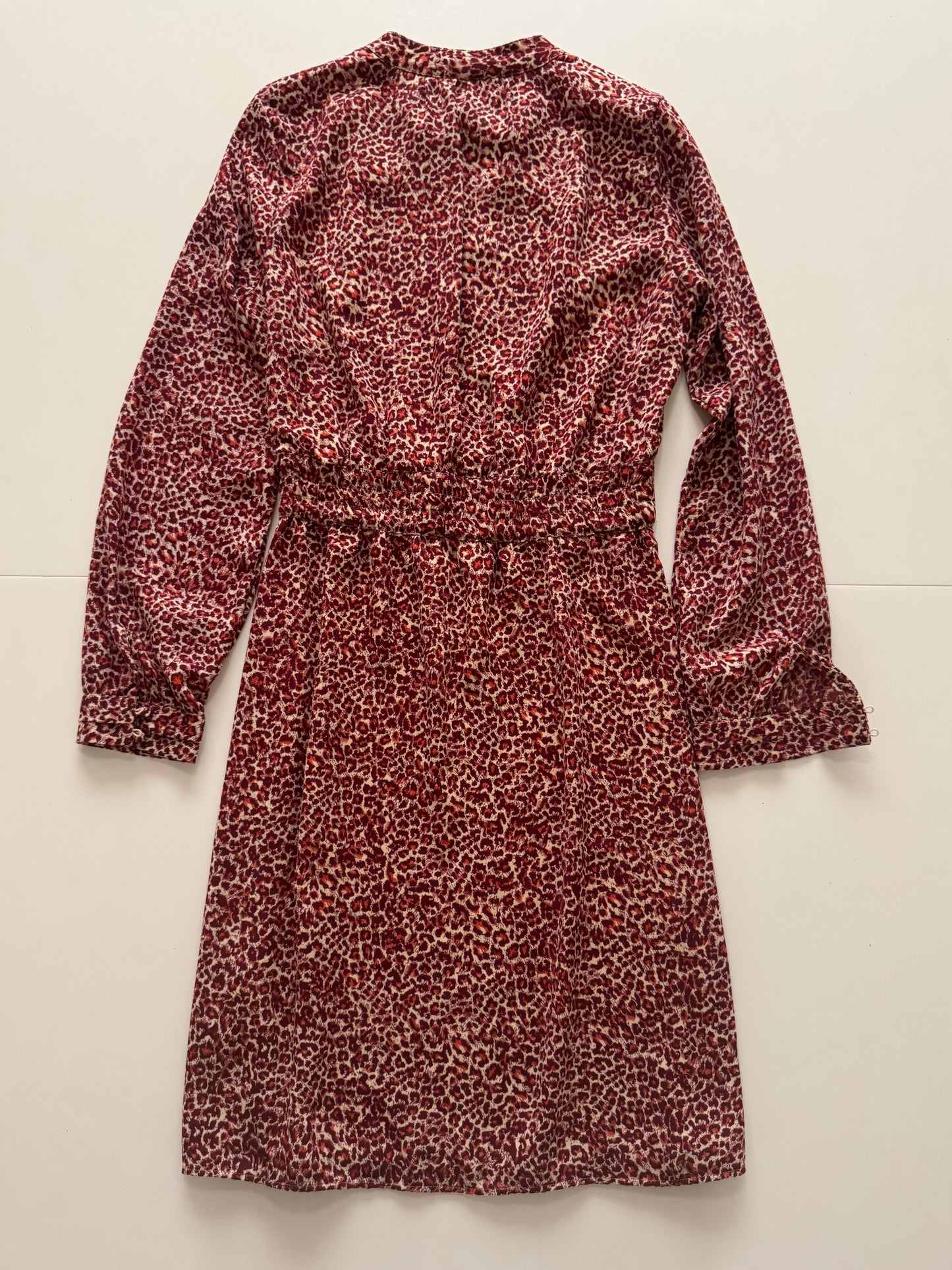 Vestido animal print, Talla 2,S, Mujer, H&M