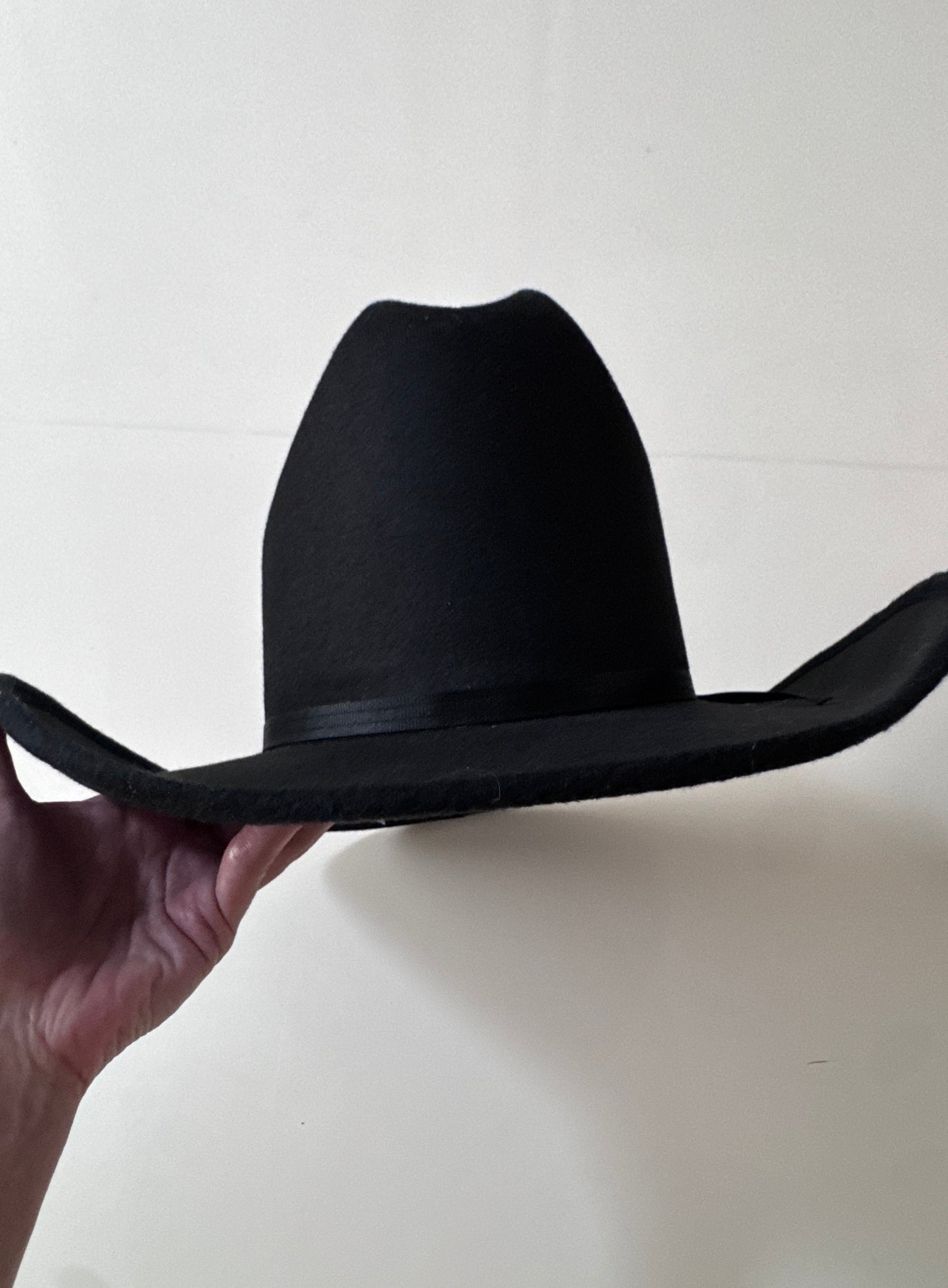 Sombrero rodeo negro, Talla L, Hombre