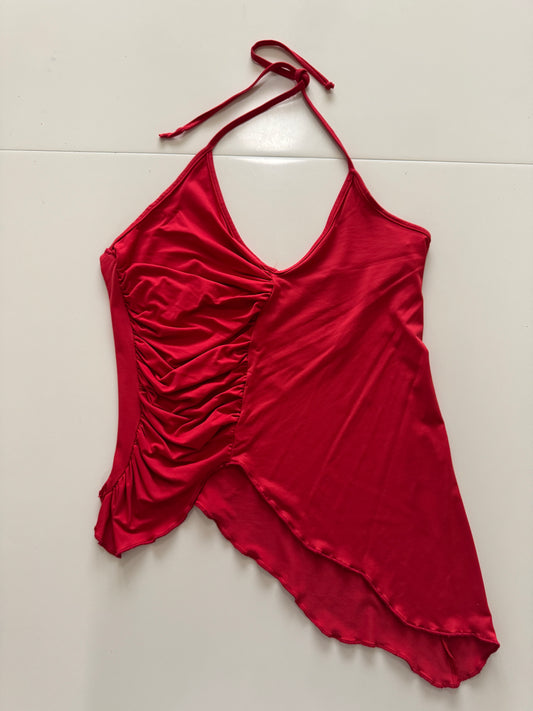 Top halter rojo, Talla M/L, Mujer, Soho