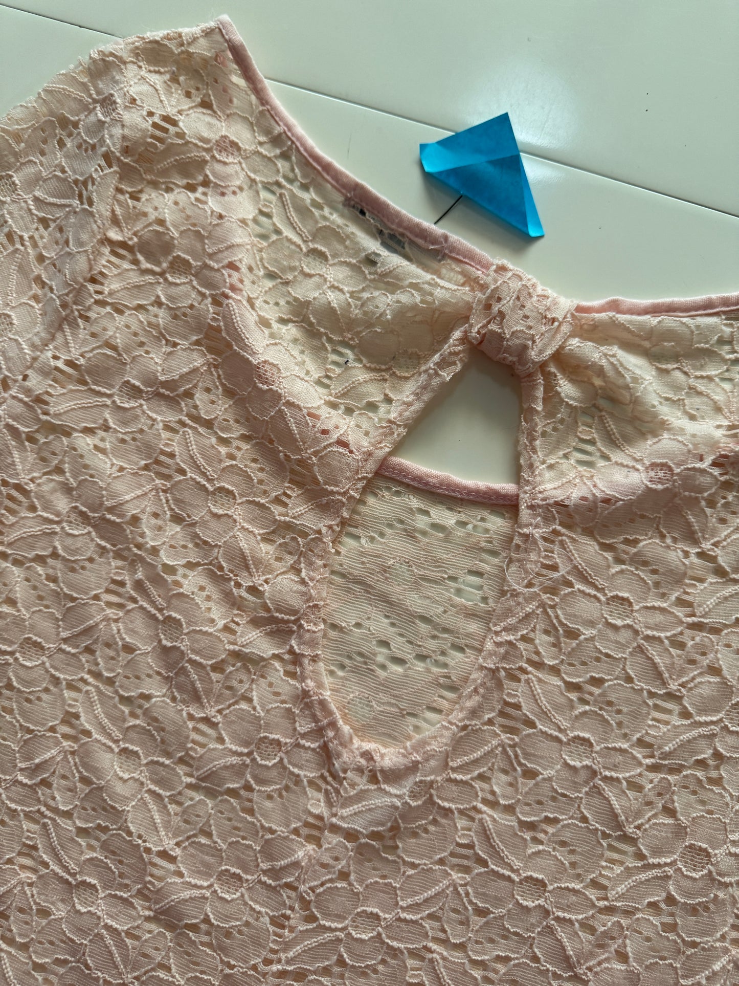 Blusa de encaje, Talla S, Mujer, Charlotte Russe