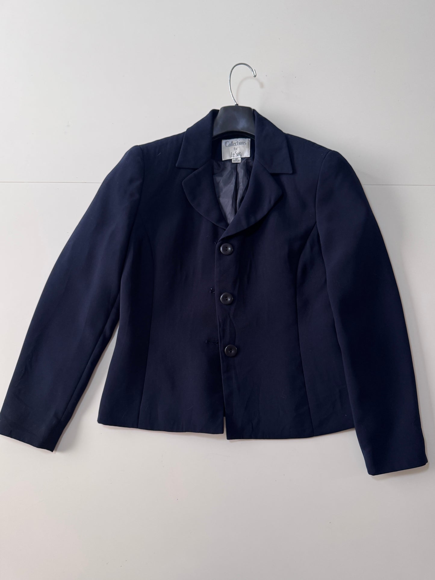Saco ejecutivo azul marino, Talla 4P, S, Mujer, Collections for Le Suit