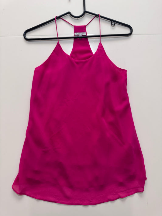 Blusa halter rosa fucsia, Talla S, Mujer, Naked Zebra