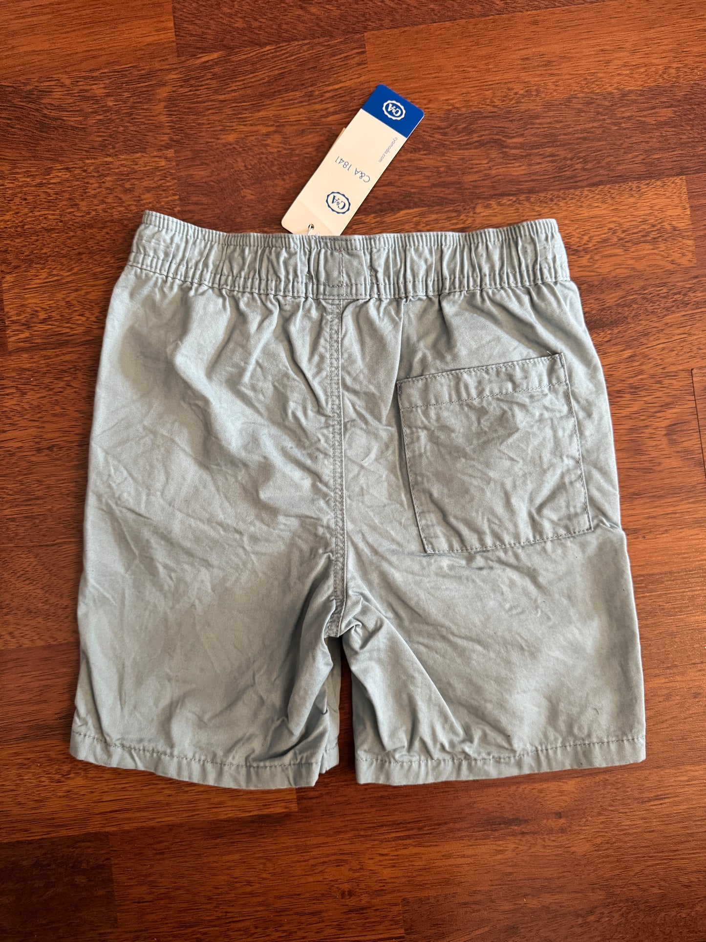 Shorts de algodón celestes, Talla 7-8 años, 128cm, Niño