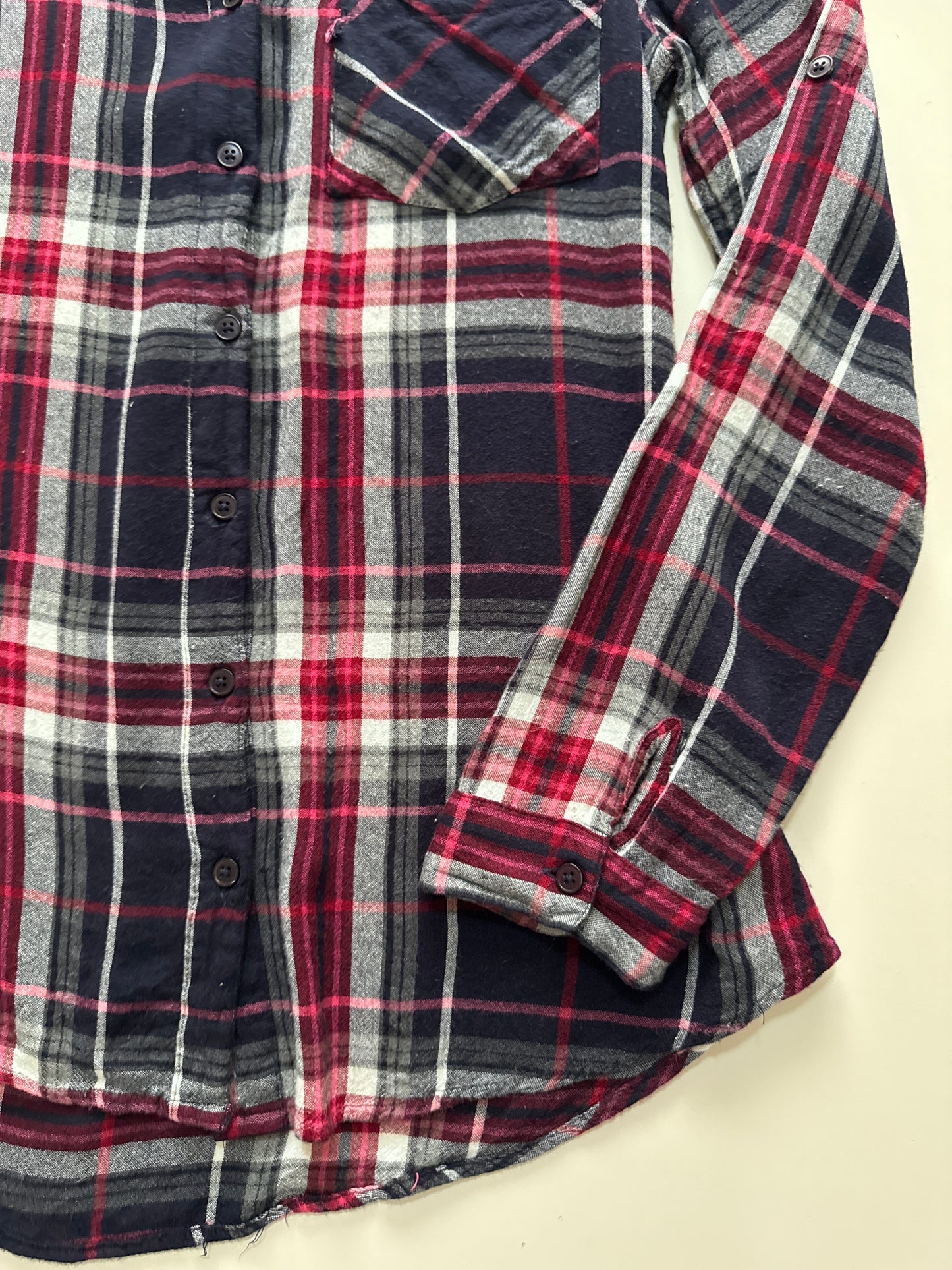 Blusa de franela, Talla S, Mujer, Pentag One