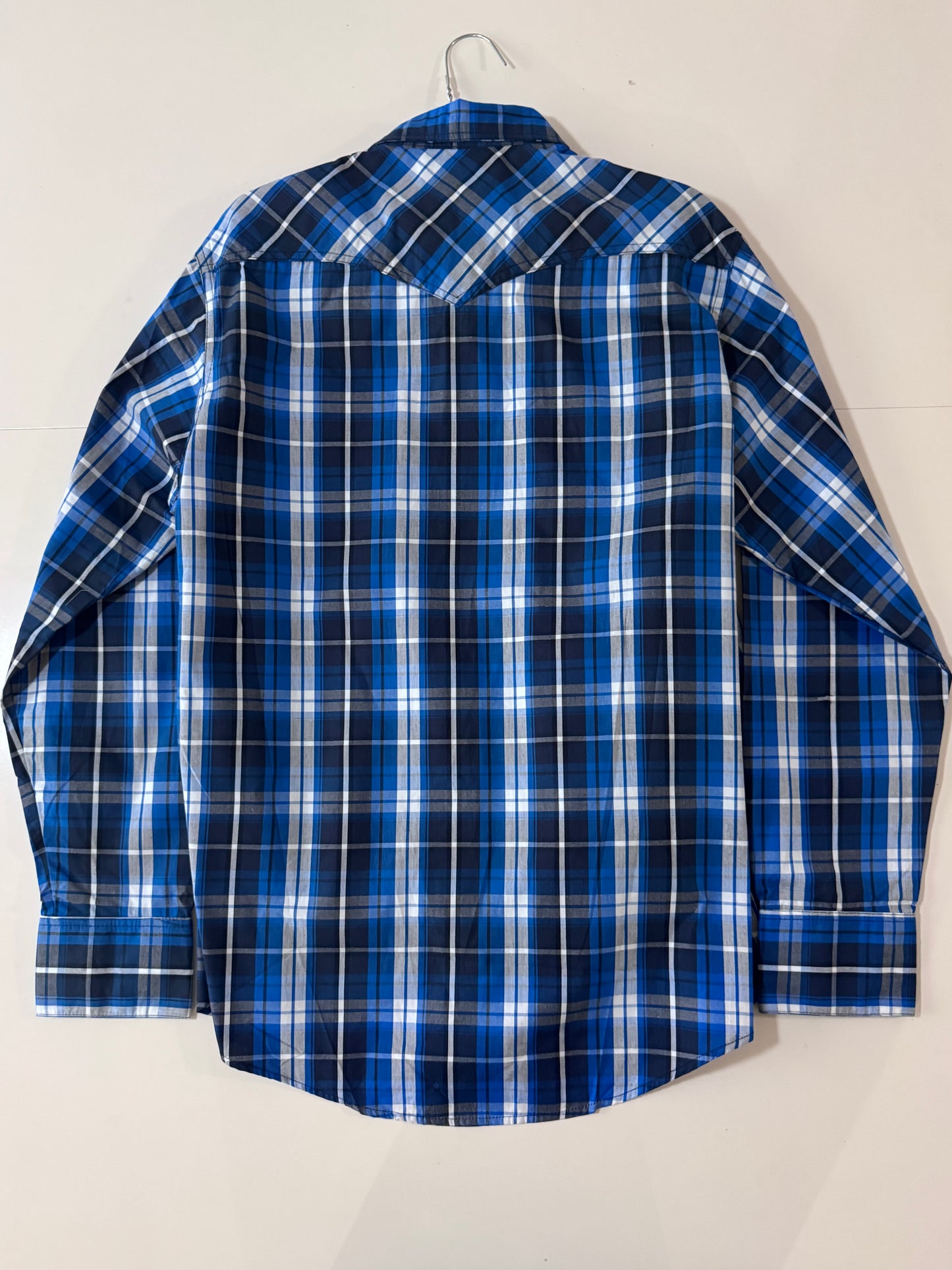Camisa vaquera manga larga azul, Talla 42, xl, Hombre, Kracto