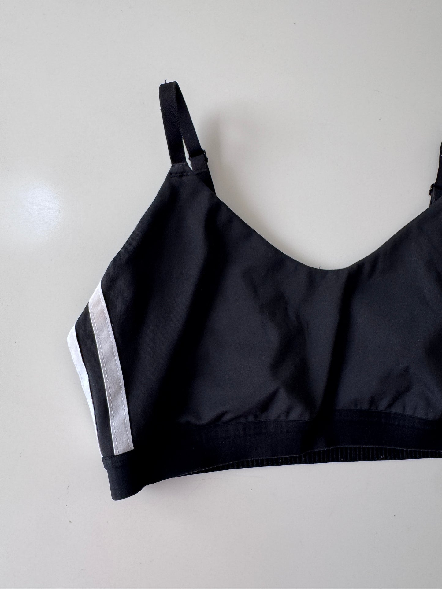 Top deportivo negro, Talla S, Mujer, Adidas
