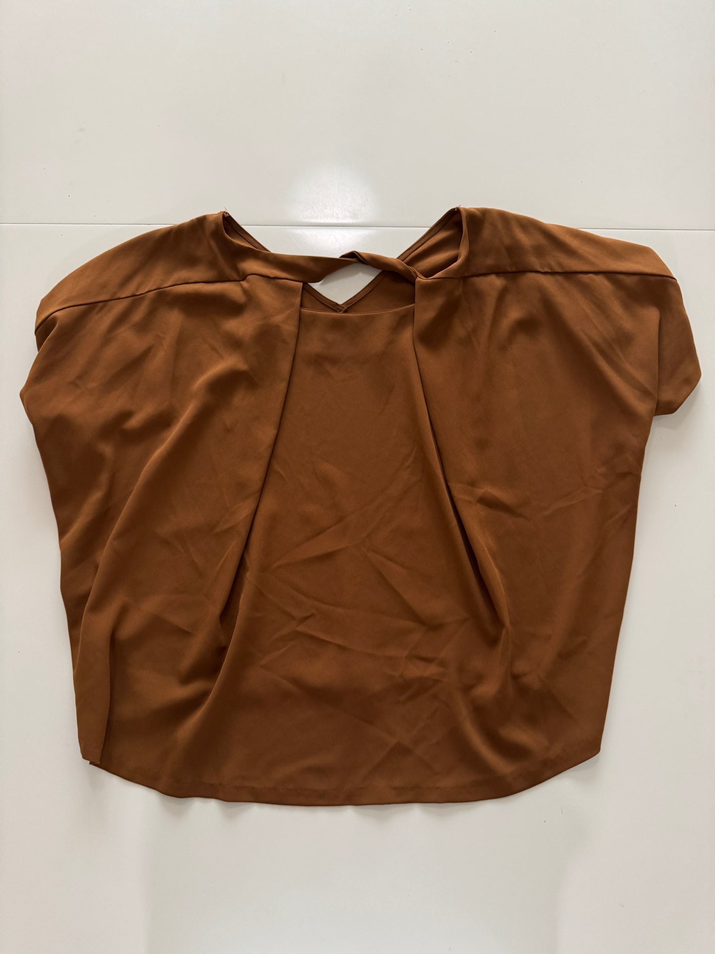 Blusa café, Mujer, Talla S, Lob
