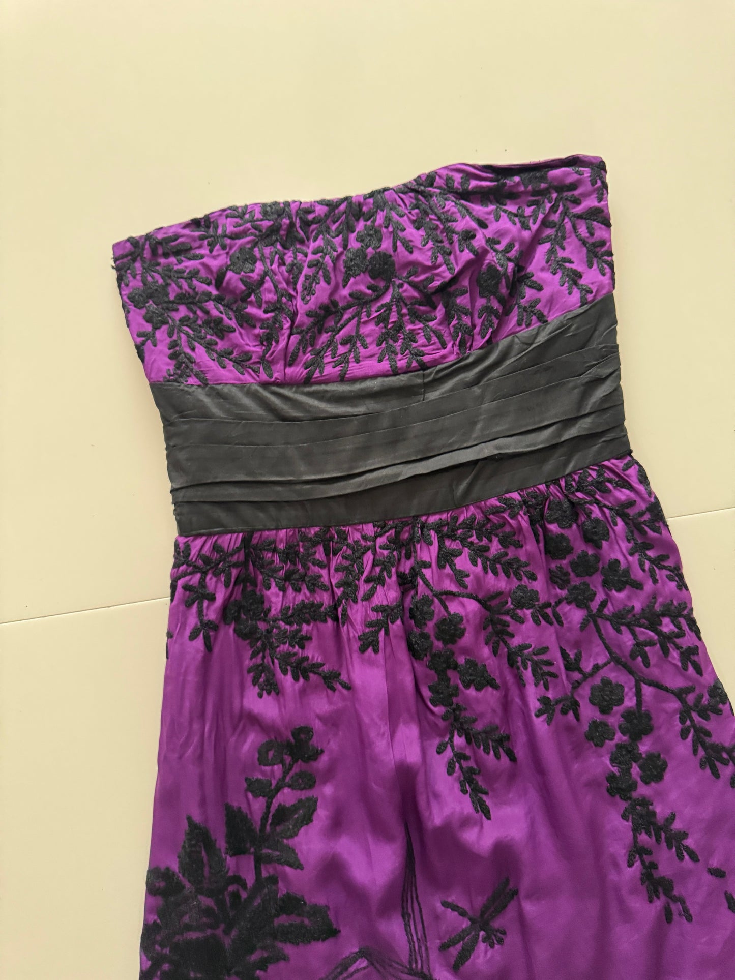 Vestido morado, Talla 6, Mujer, Tracy Resse