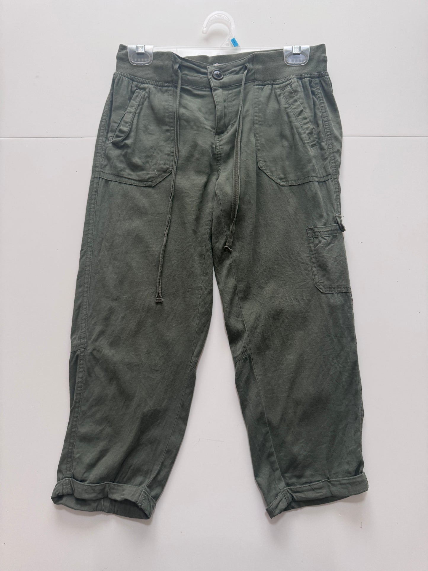 Capris verdes, Talla S, Mujer, So