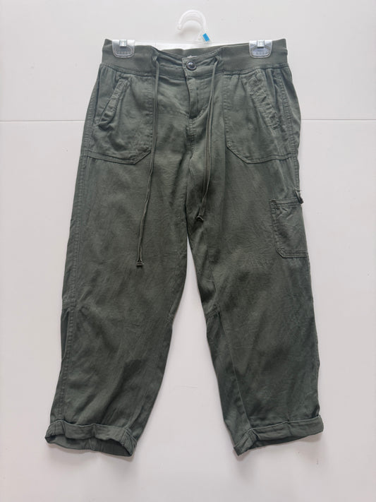 Capris verdes, Talla S, Mujer, So