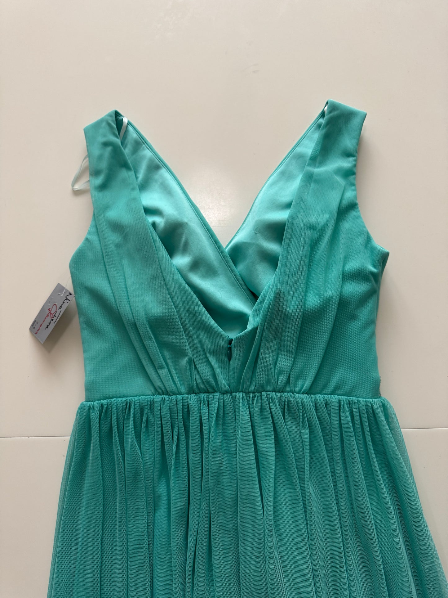 Vestido verde menta, Talla 7,M, Mujer, Nina Ferre