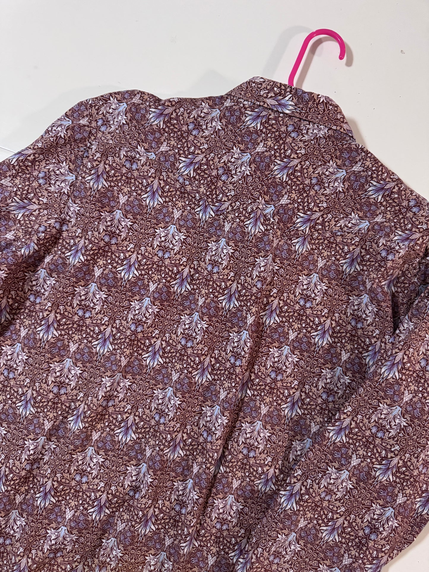 Camisa vaquera estampada, Talla XL, Hombre, Bochi