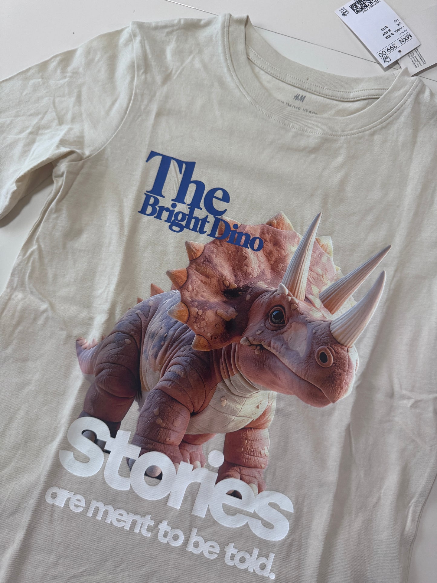 Playera dinosaurio, Talla 8-10 niño, H&M